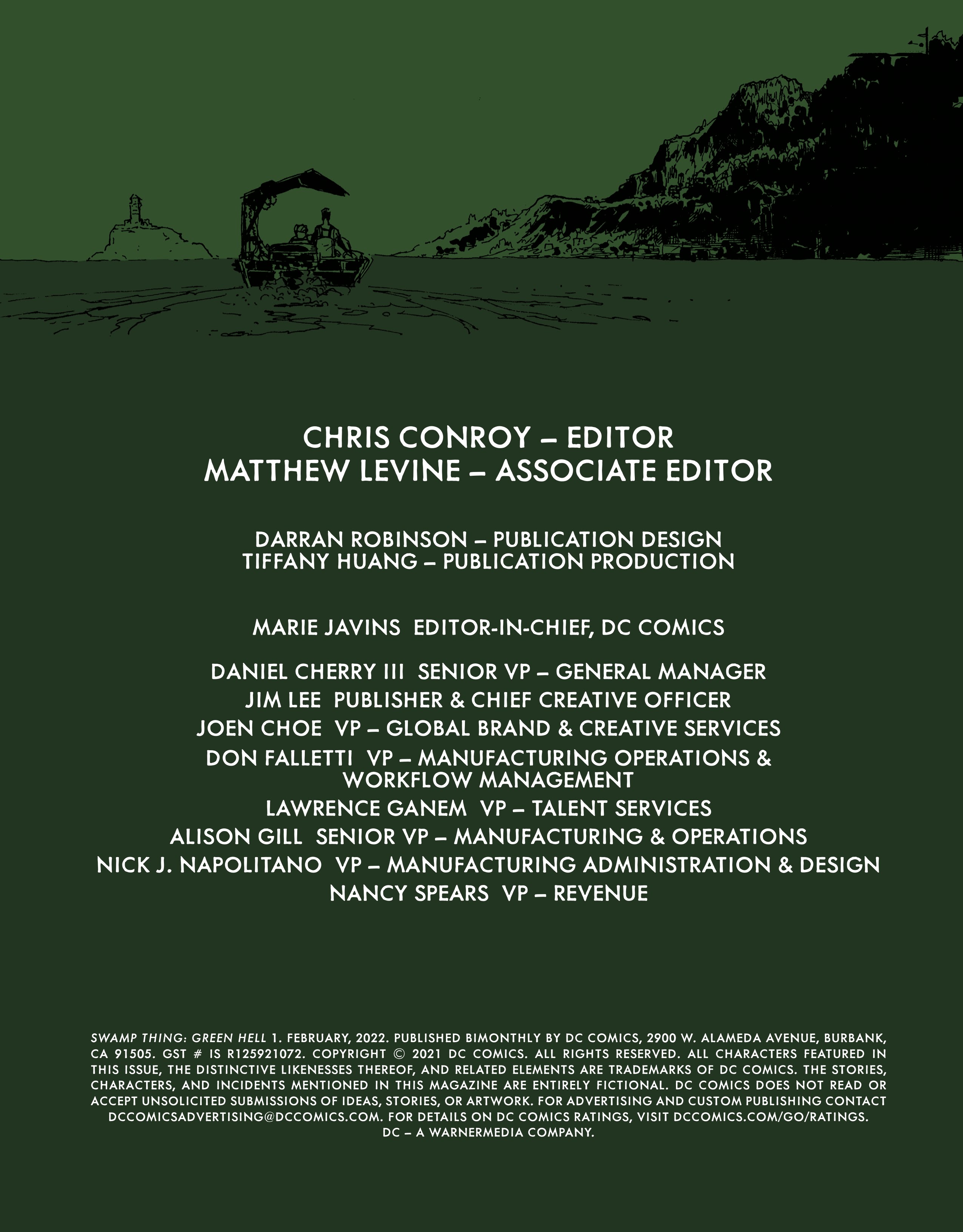 Read online Swamp Thing: Green Hell comic -  Issue #1 - 47