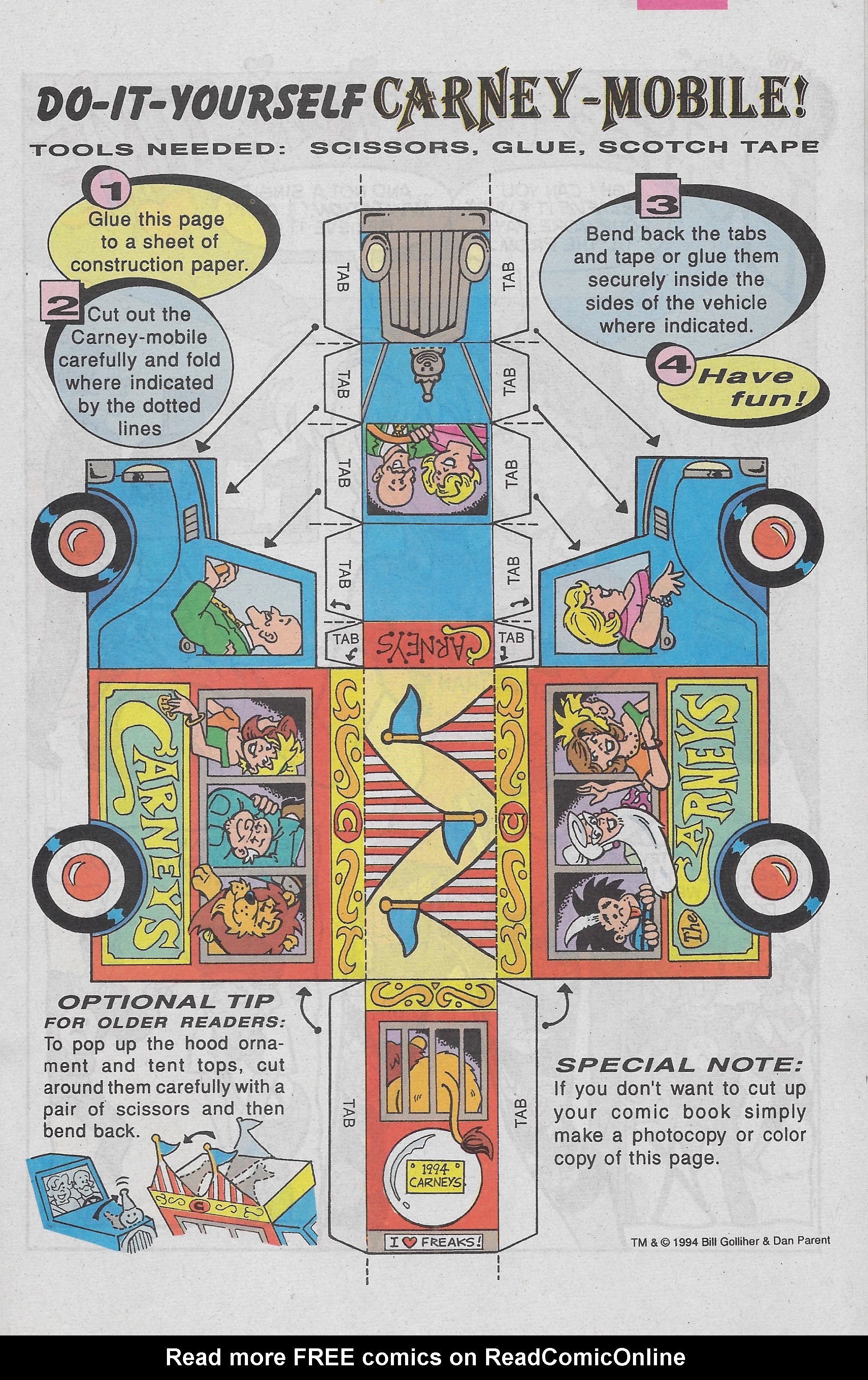 Read online Carneys comic -  Issue # Full - 25