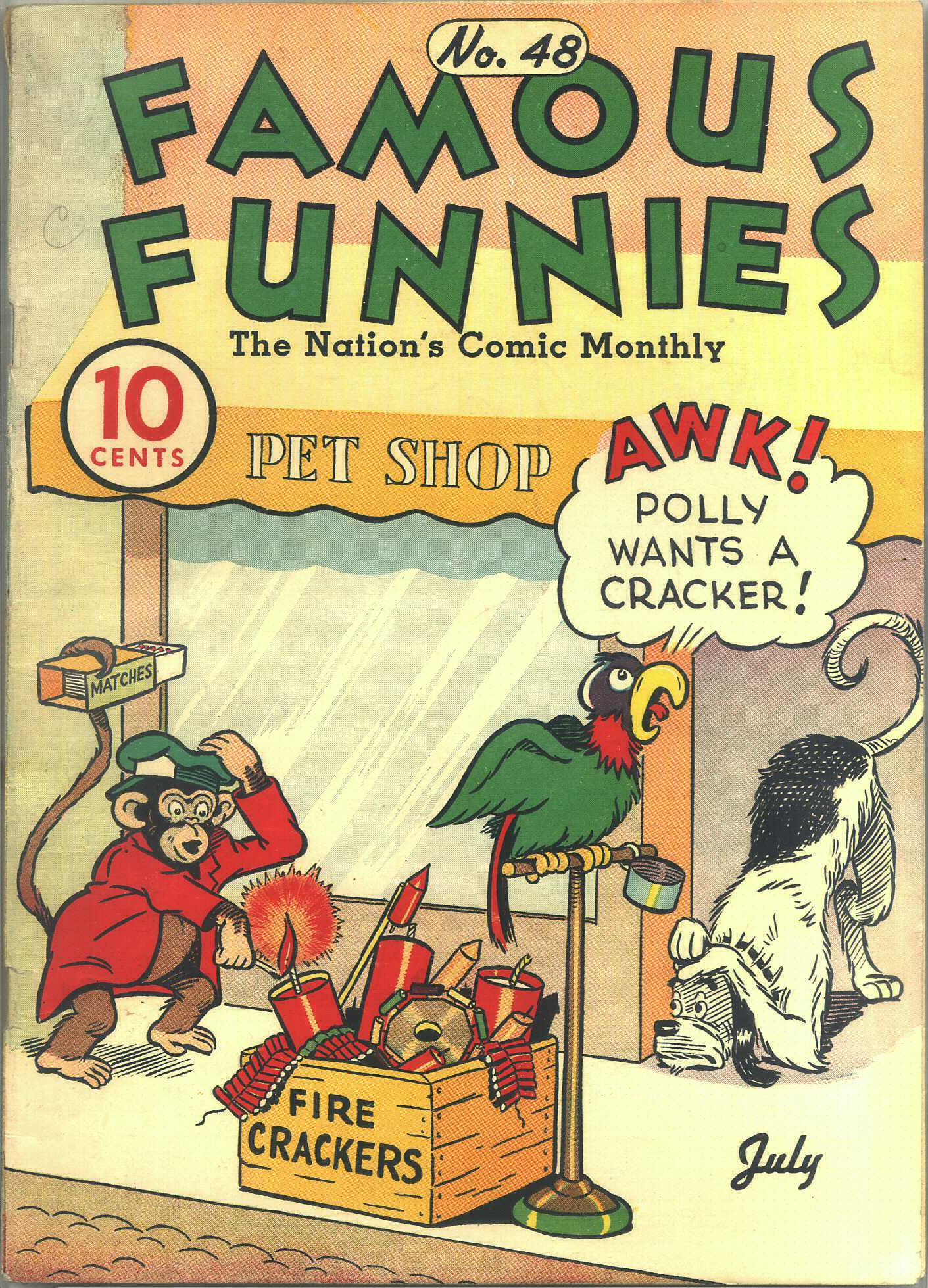 Read online Famous Funnies comic -  Issue #48 - 1