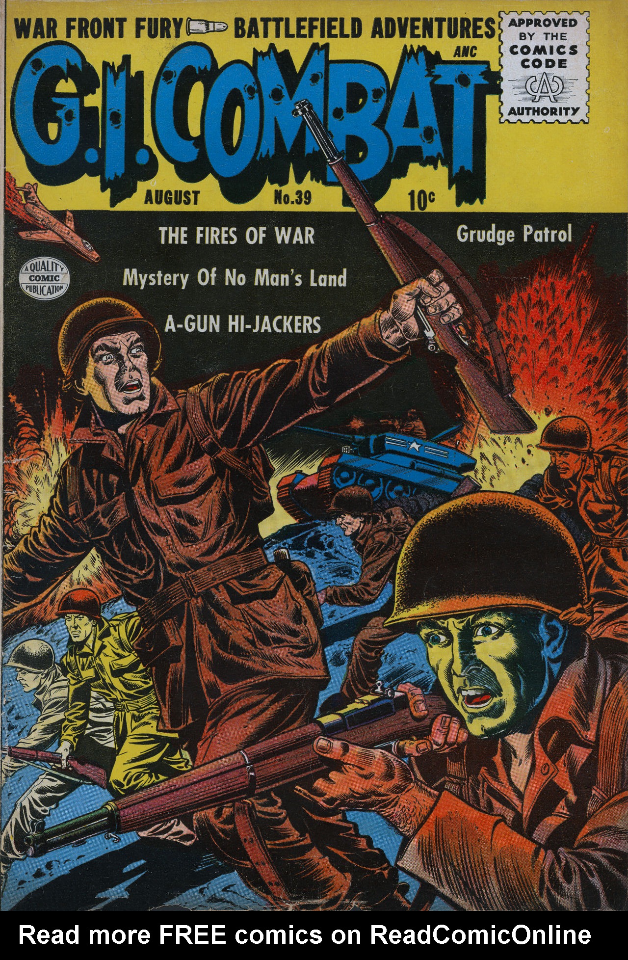 Read online G.I. Combat (1952) comic -  Issue #39 - 1