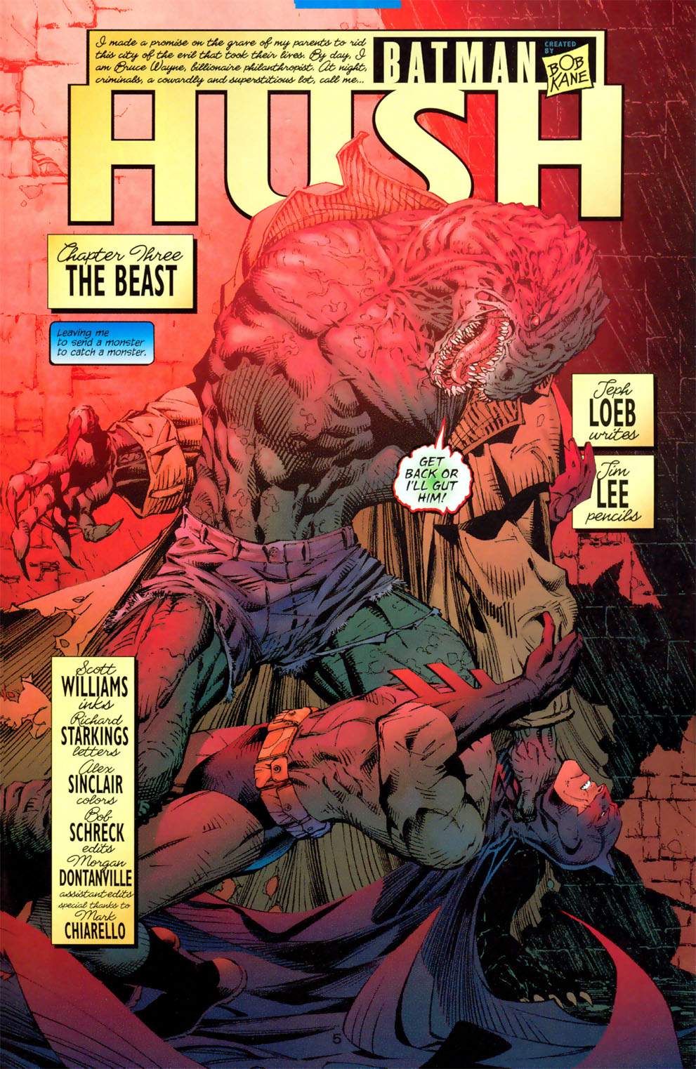 Read online Batman: Hush comic -  Issue #3 - 5