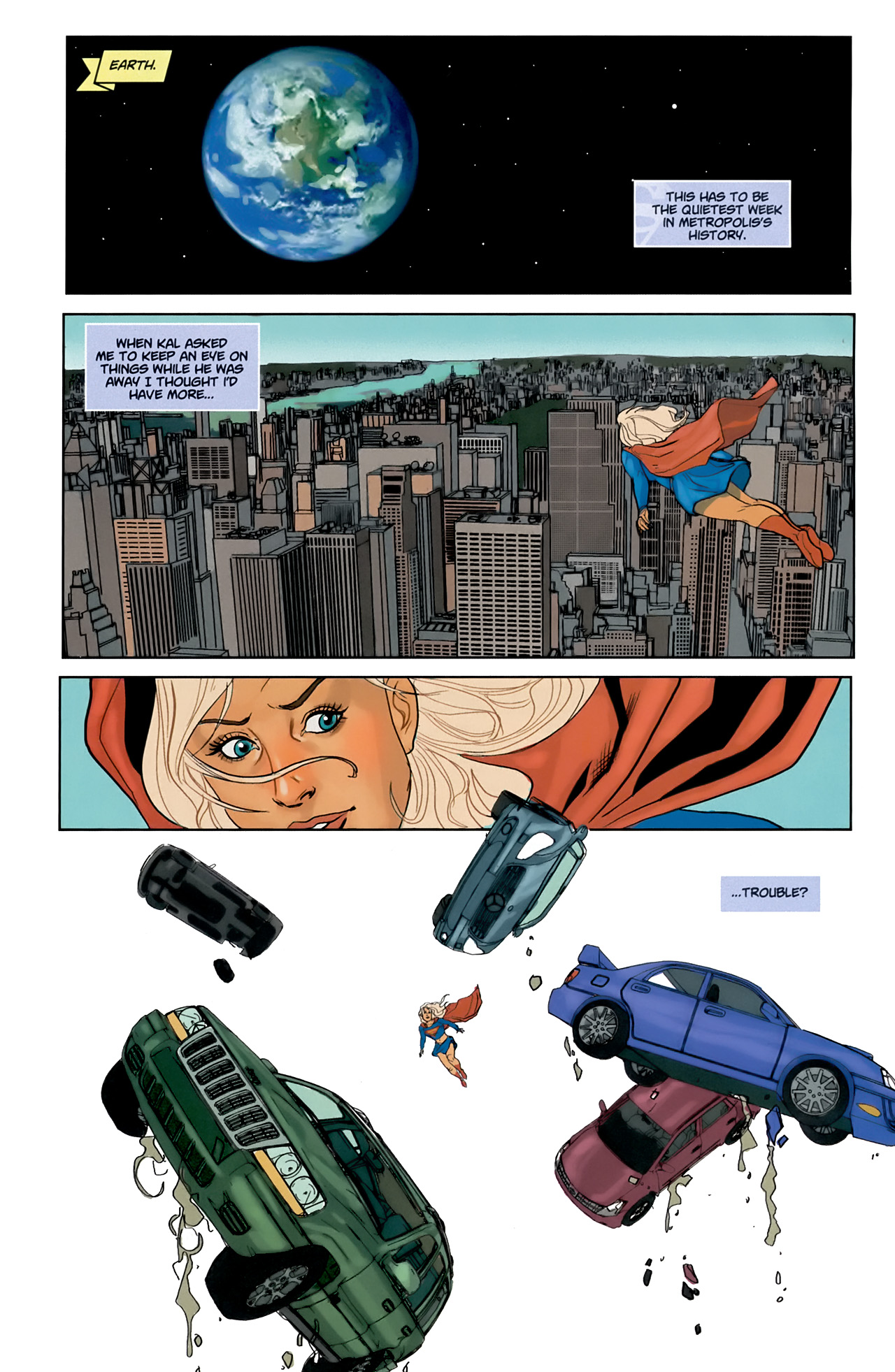 Read online Superman/Supergirl: Maelstrom comic -  Issue #1 - 5