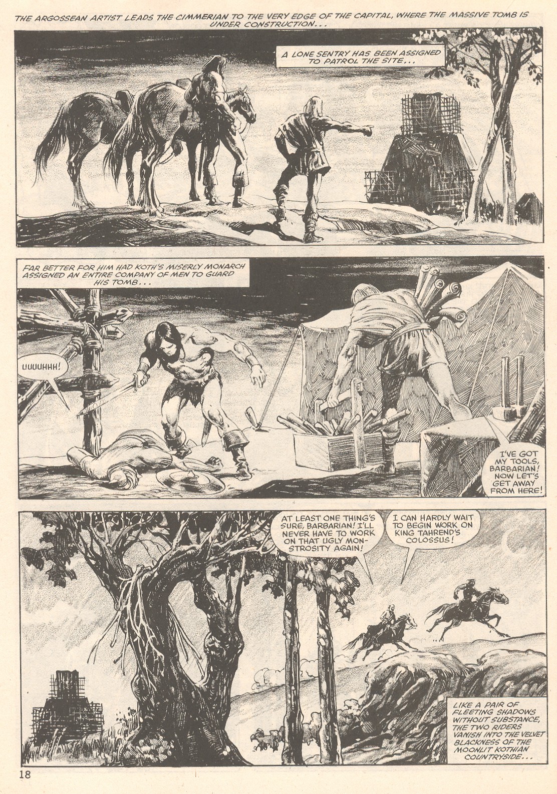 Read online The Savage Sword Of Conan comic -  Issue #80 - 18