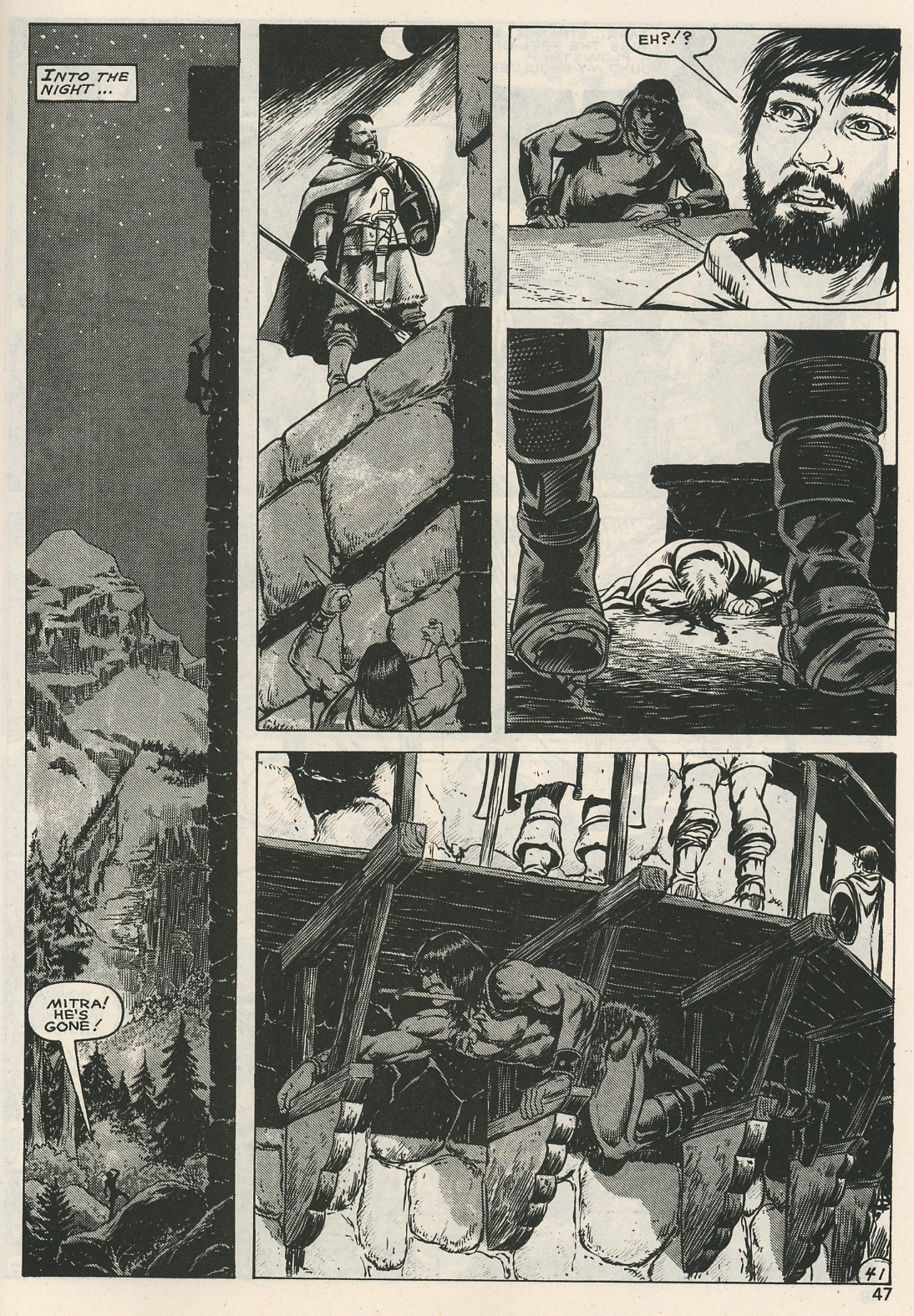 Read online The Savage Sword Of Conan comic -  Issue #126 - 47