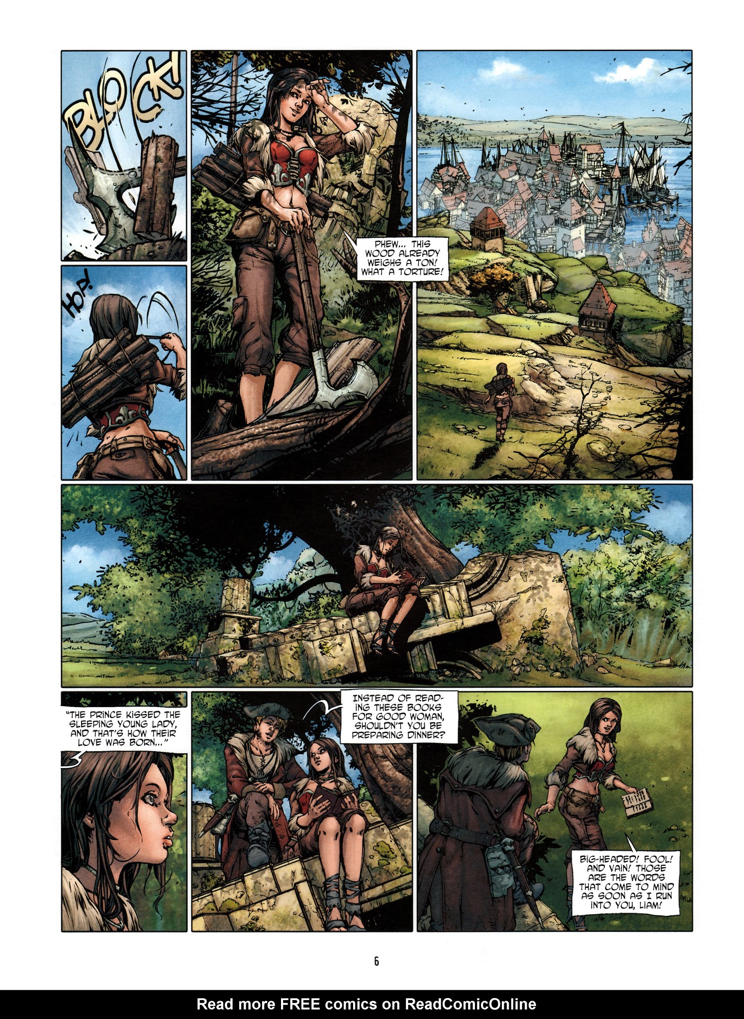 Read online Beauty and the Beast (2014) comic -  Issue #1 - 7