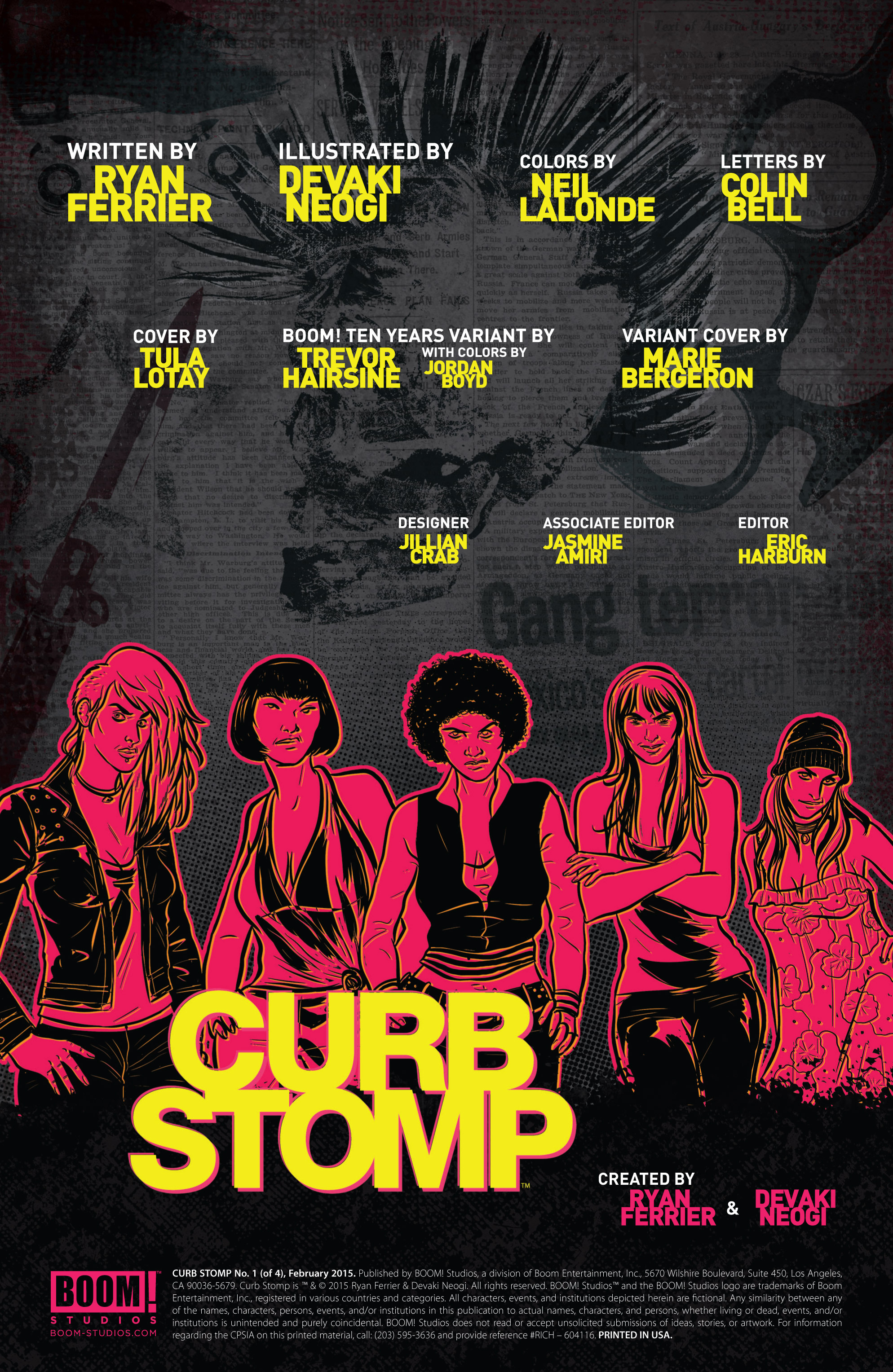 Read online Curb Stomp comic -  Issue #1 - 2