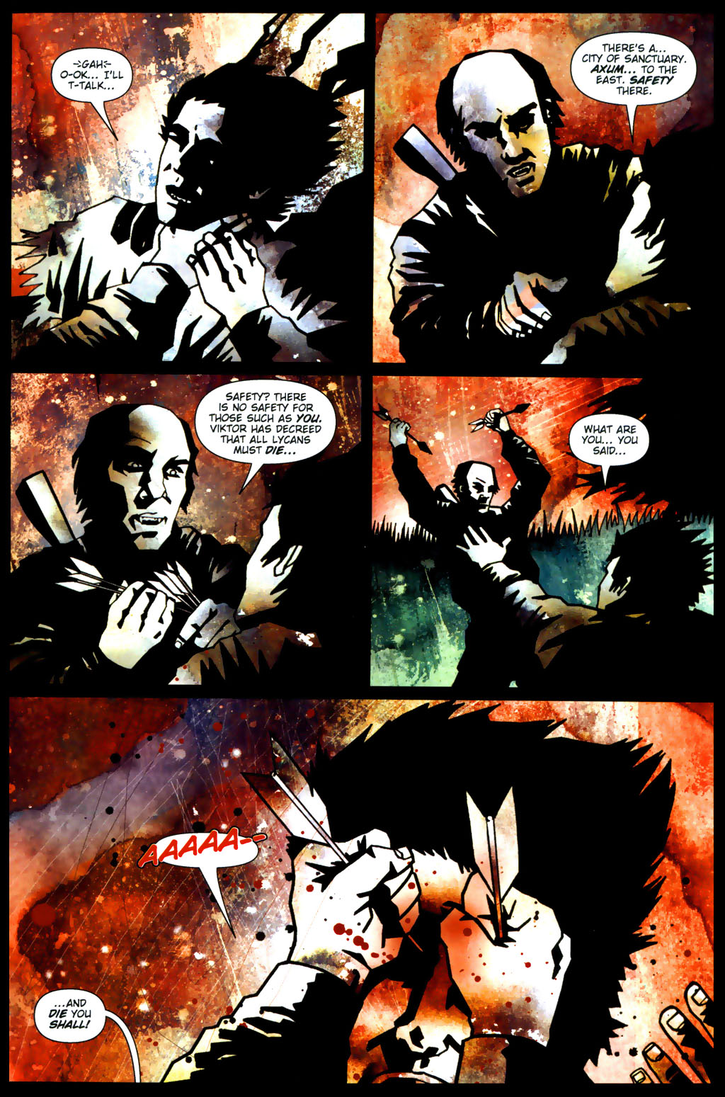 Read online Underworld: Red In Tooth And Claw comic -  Issue #2 - 23