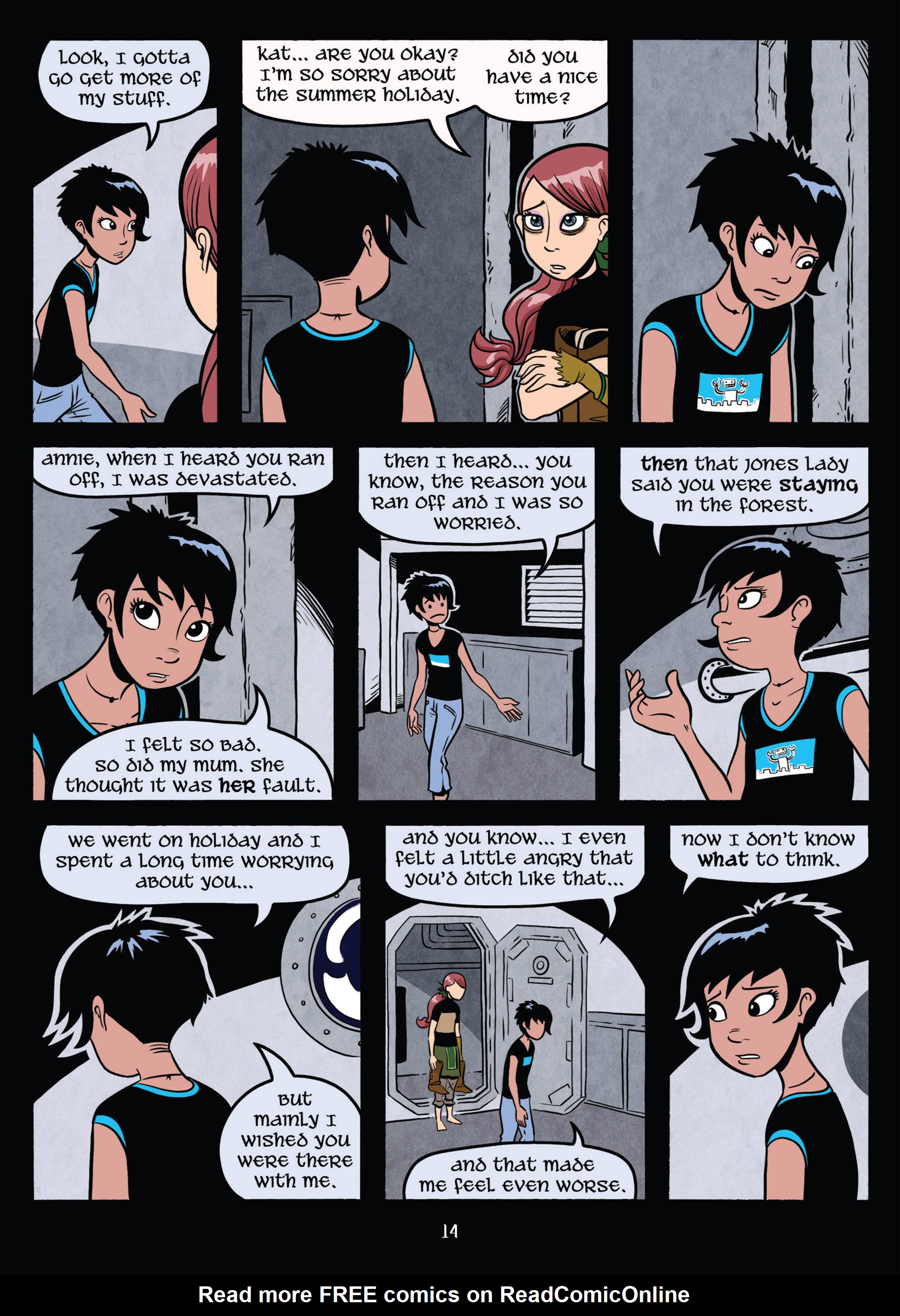 Read online Gunnerkrigg Court comic -  Issue # TPB 4 (Part 1) - 14