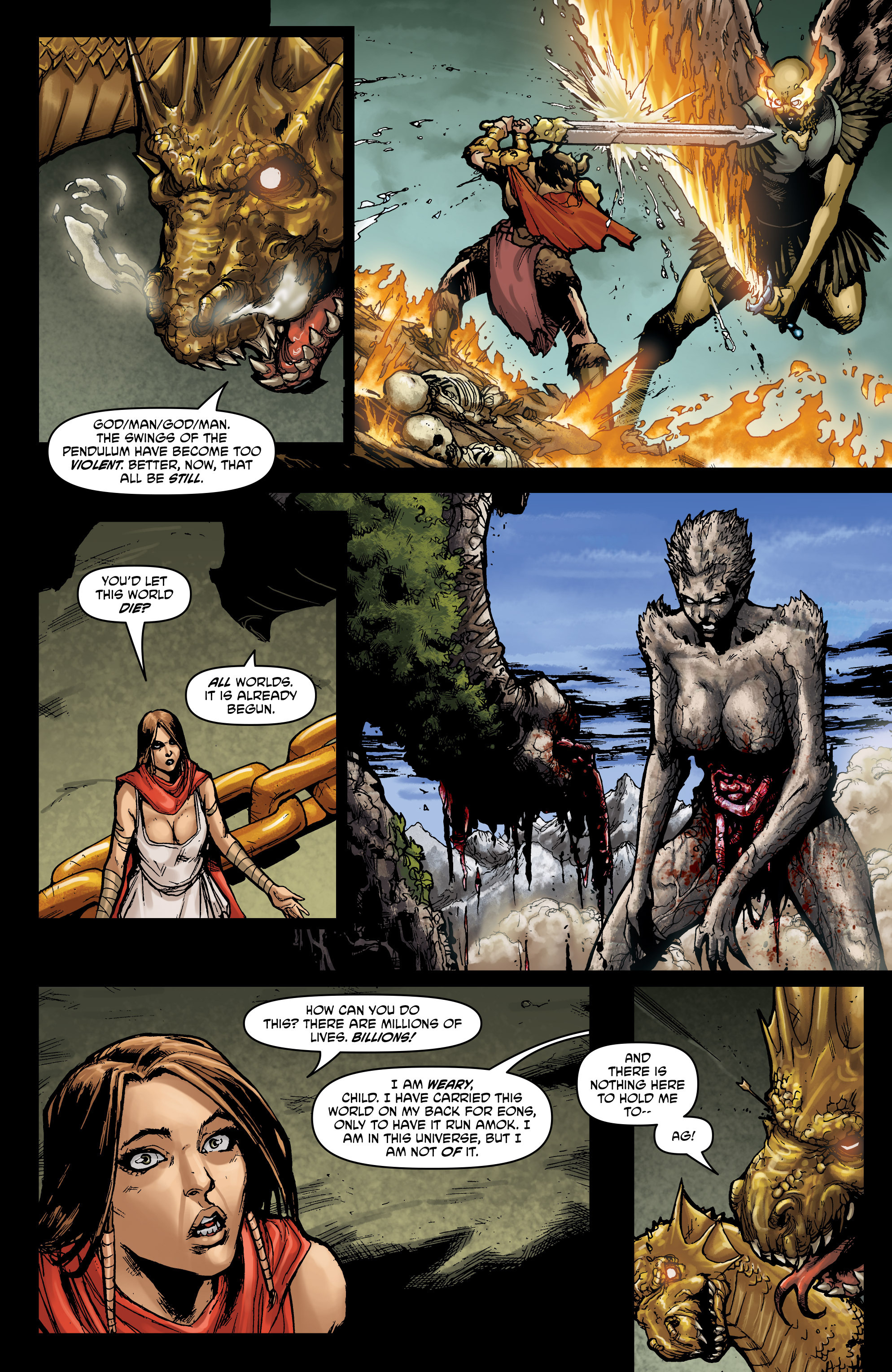 Read online God Is Dead comic -  Issue #36 - 14