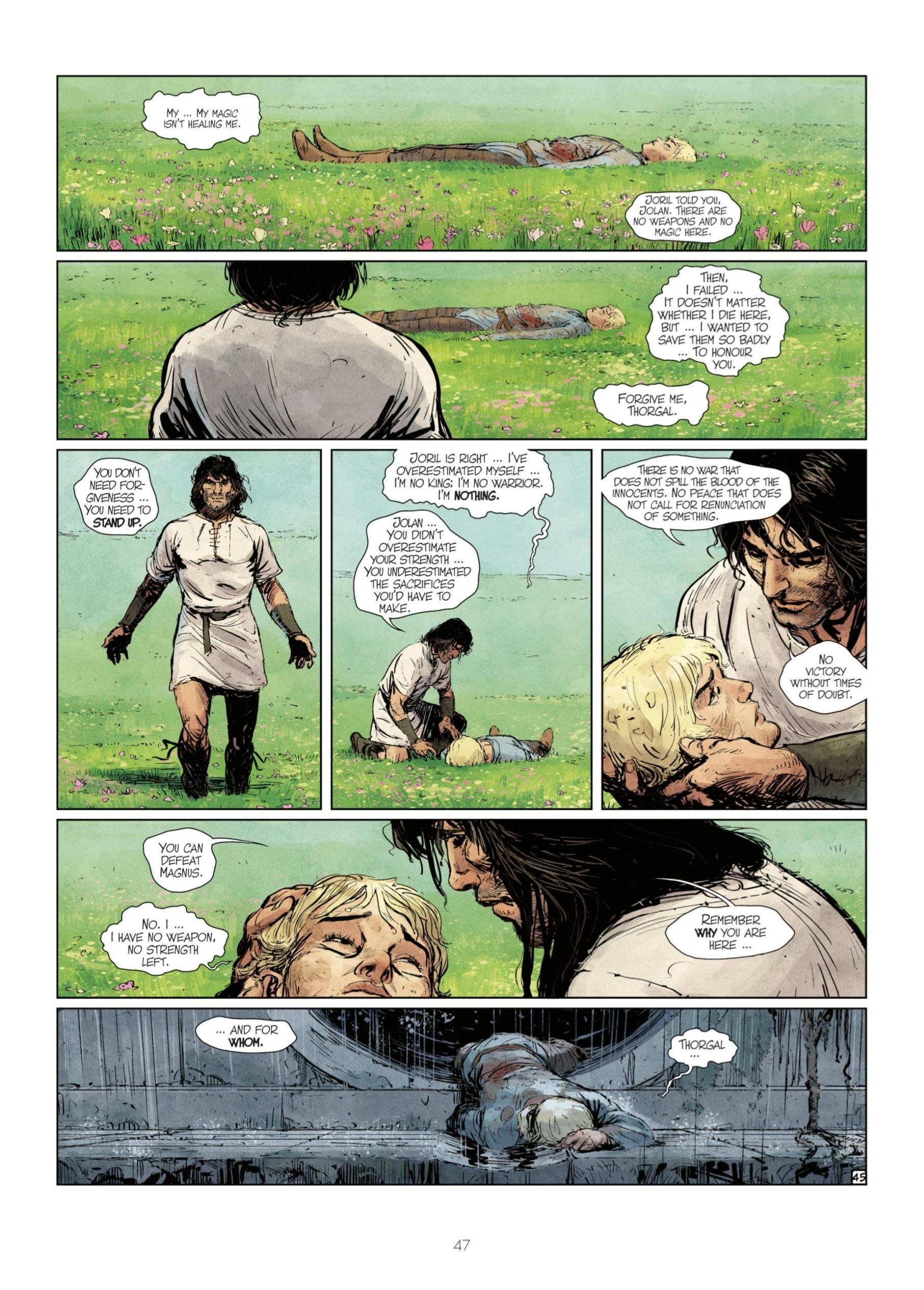 Read online Kriss of Valnor: The Mountain of Time comic -  Issue # Full - 49