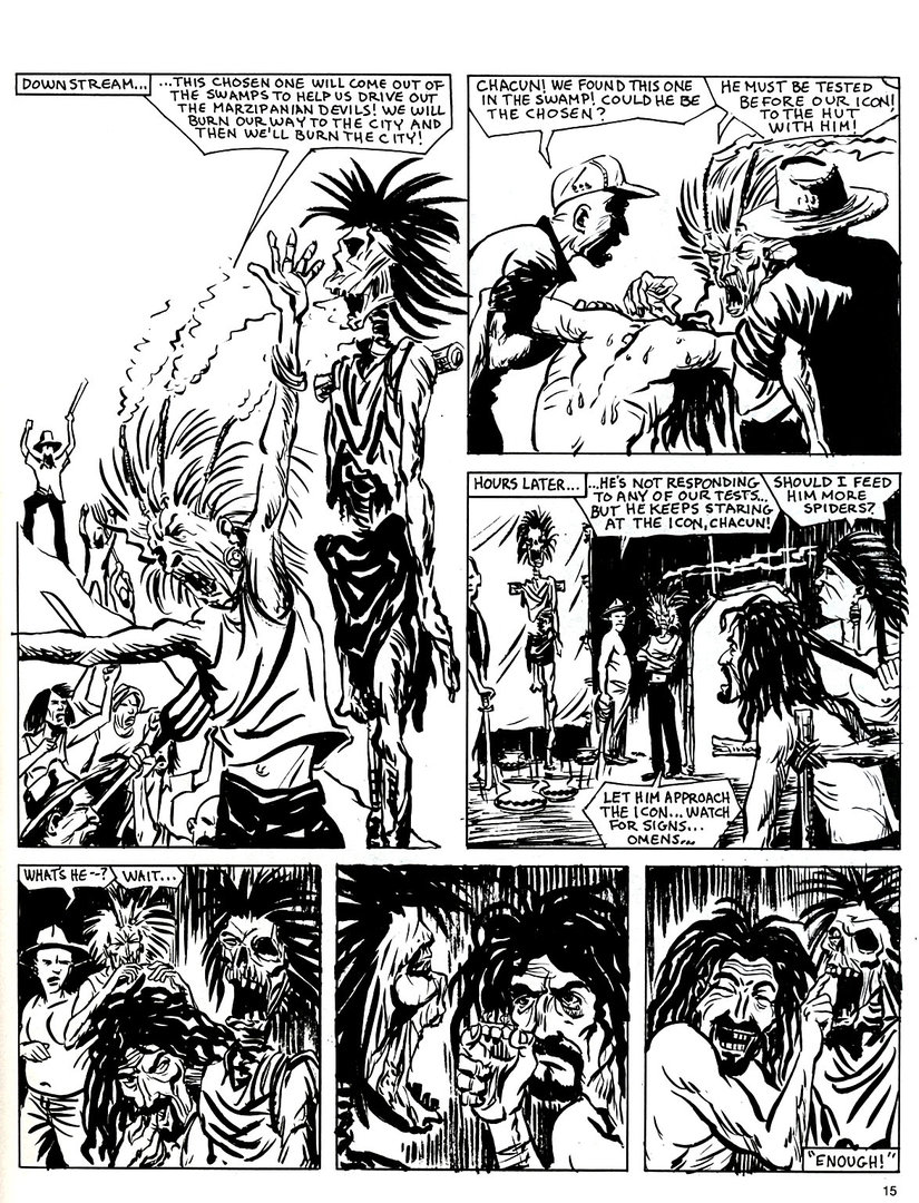 Read online Love and Rockets (1982) comic -  Issue #50 - 17