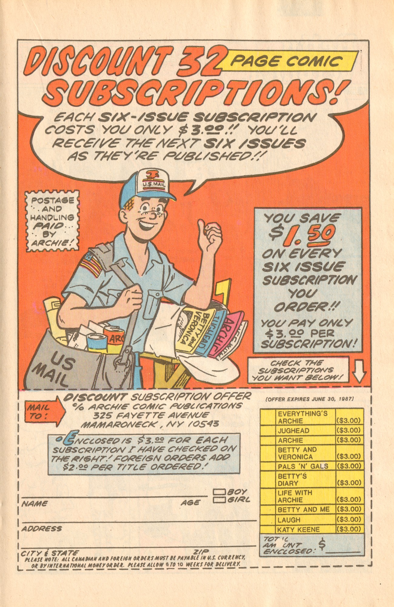 Read online Betty and Veronica (1987) comic -  Issue #1 - 19