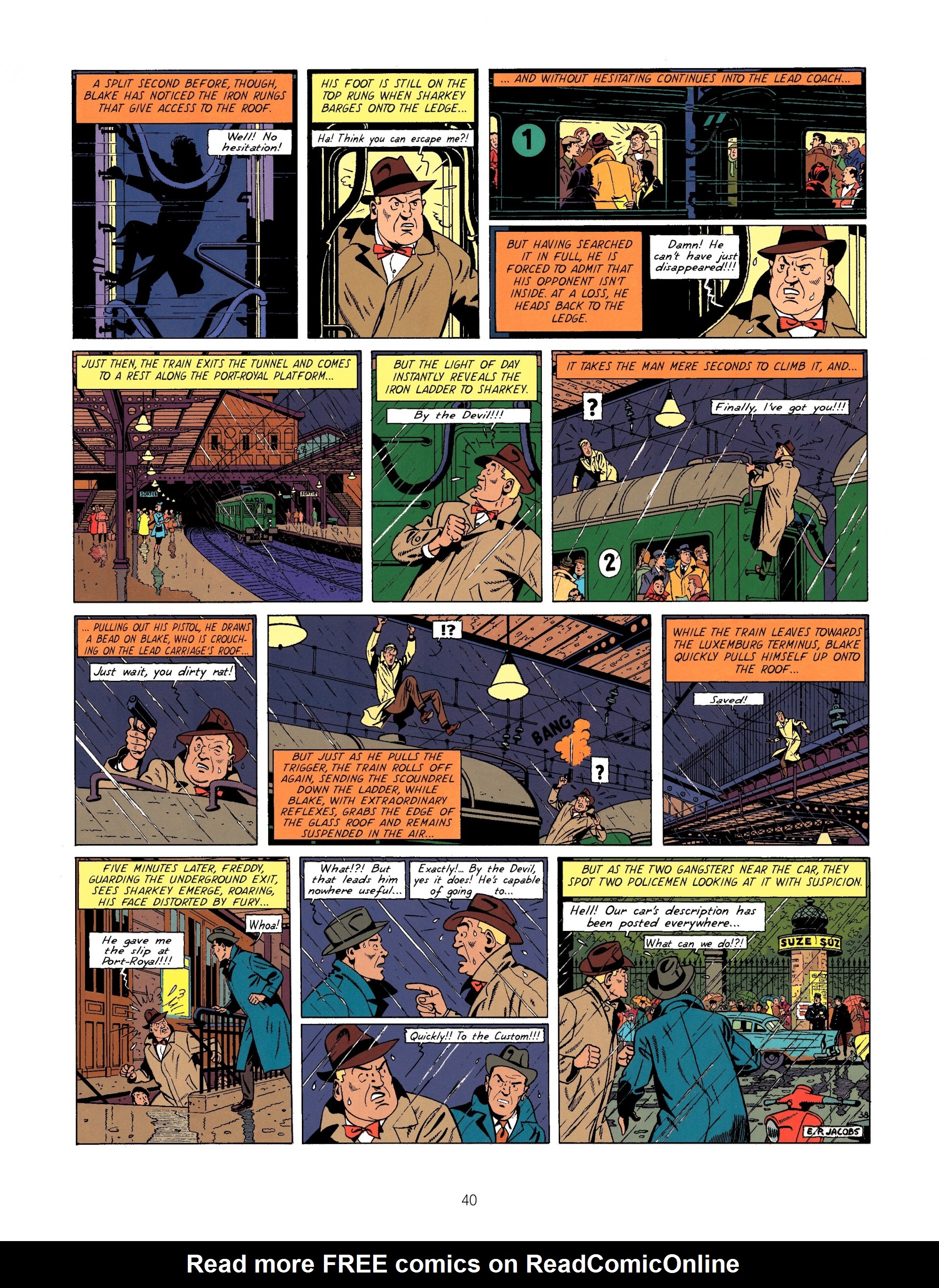 Read online Blake & Mortimer comic -  Issue #6 - 40