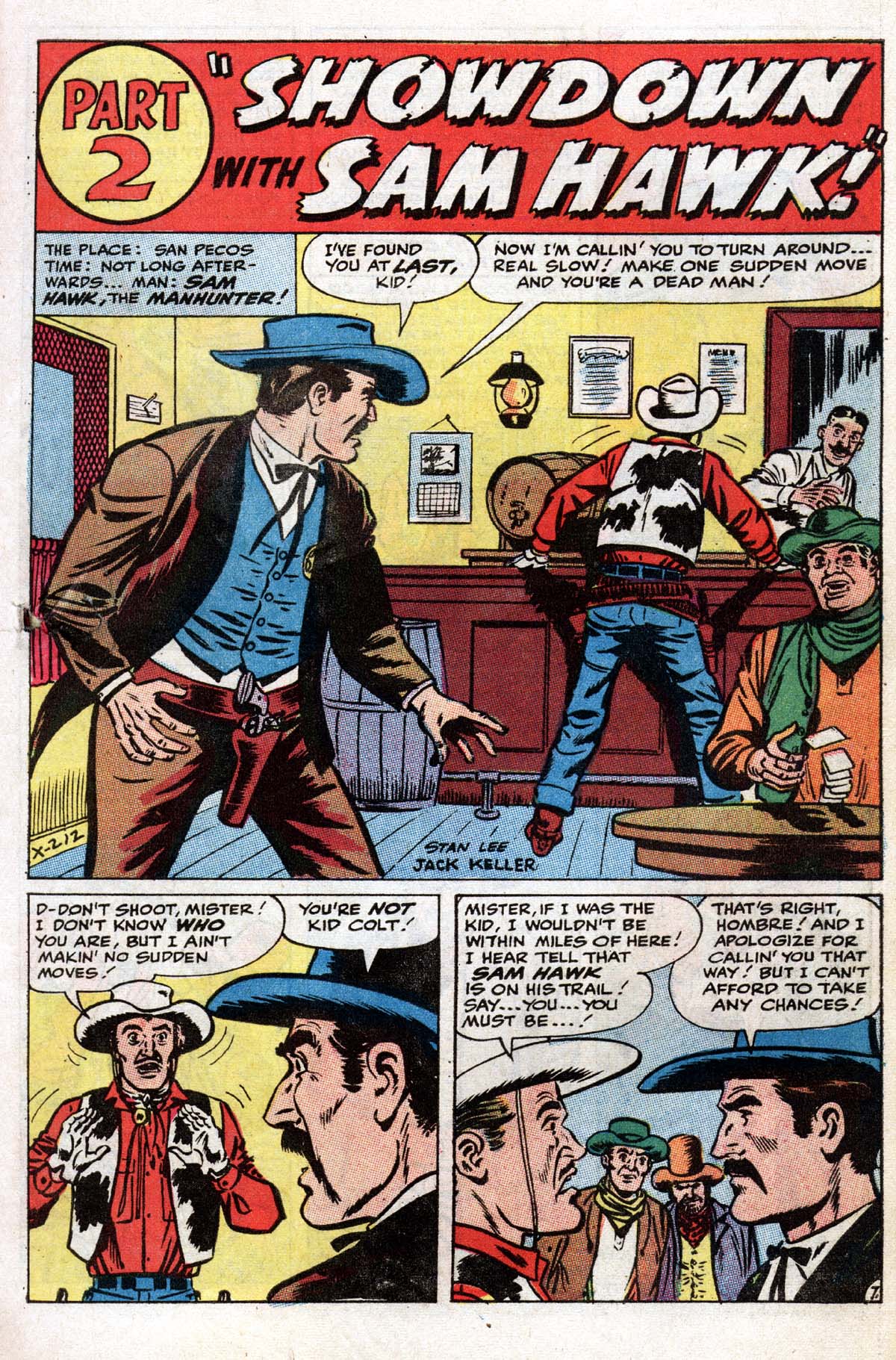Read online The Mighty Marvel Western comic -  Issue #6 - 19