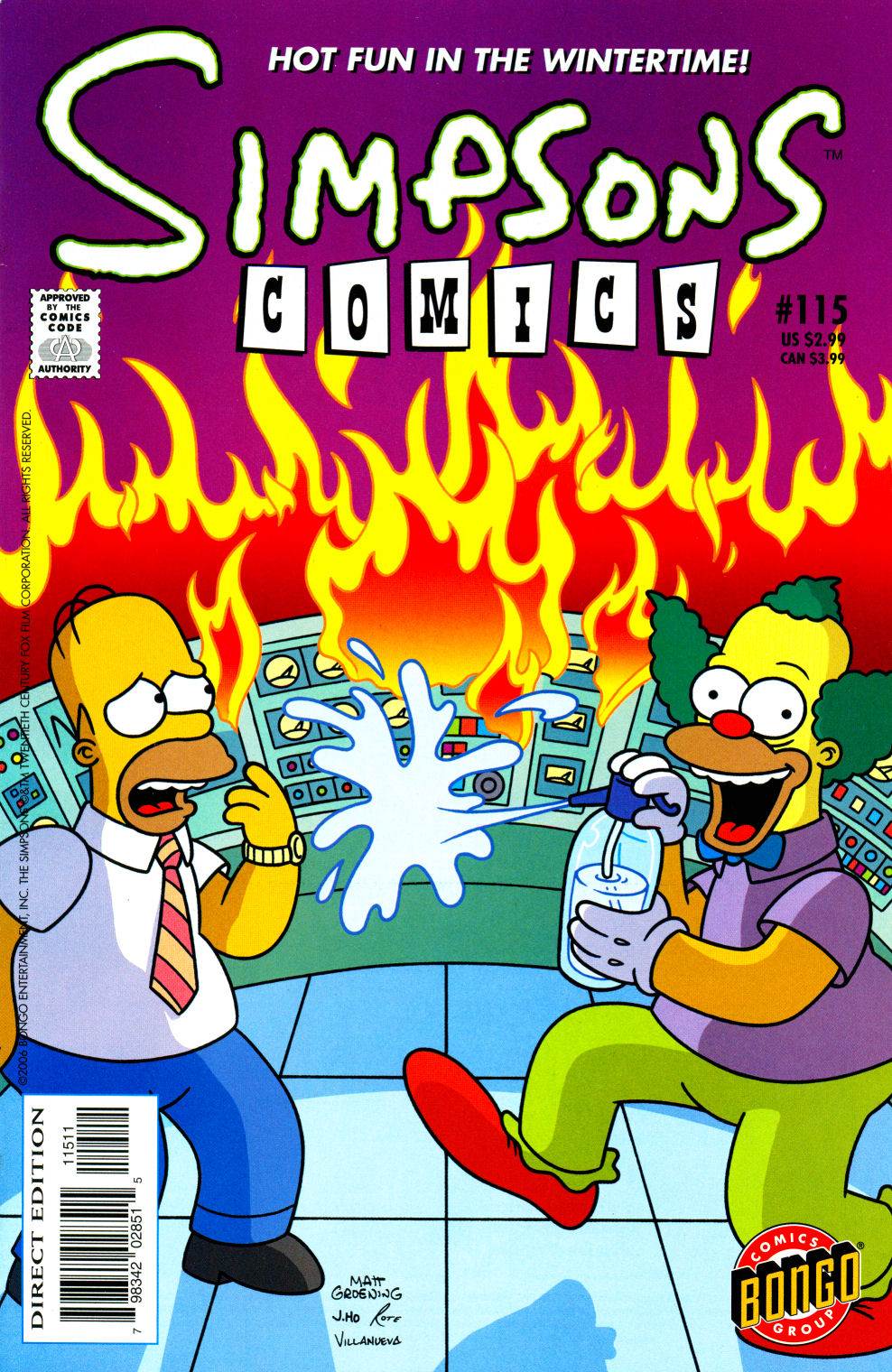 Simpsons Comics issue 115 - Page 1