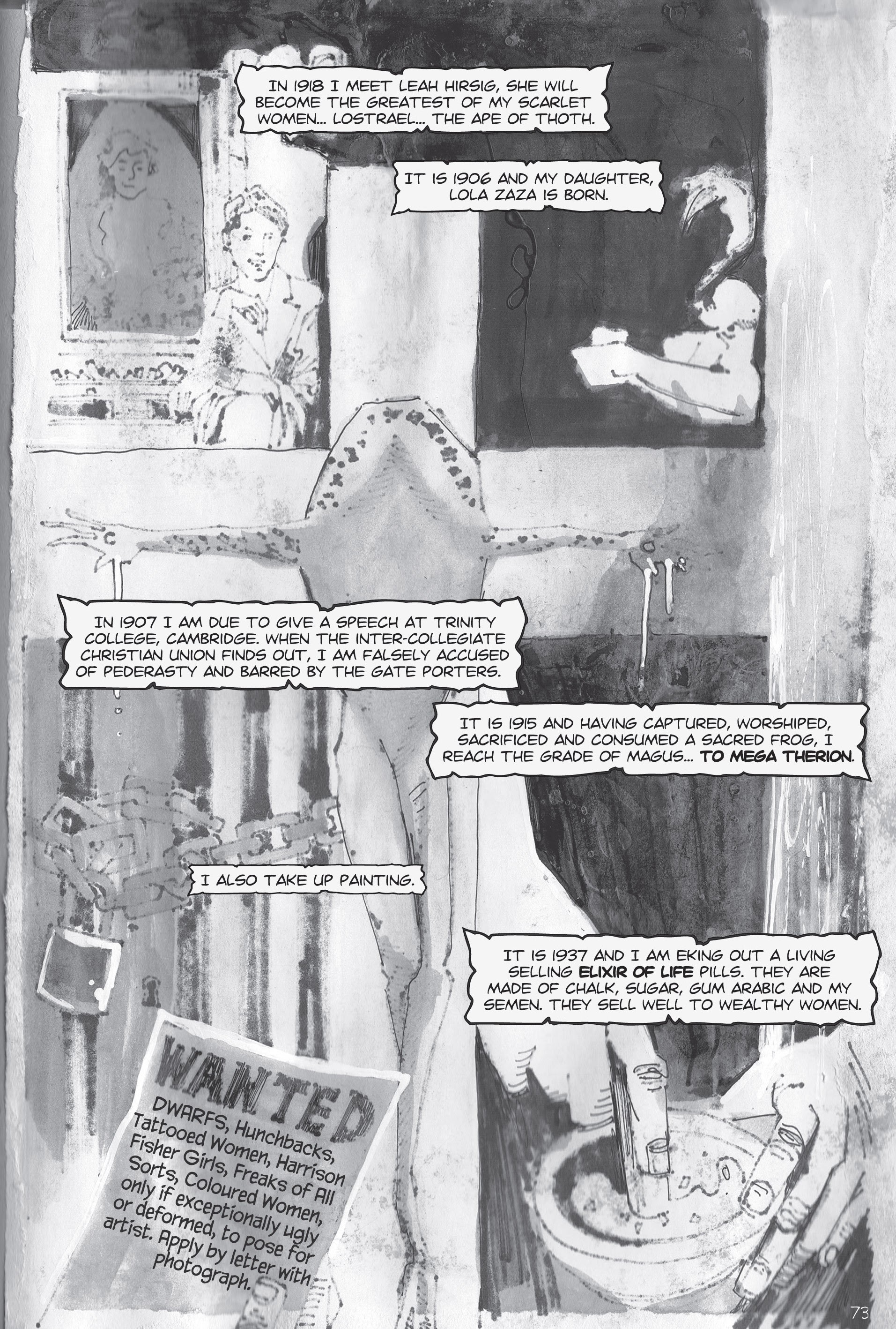 Read online Aleister Crowley: Wandering the Waste comic -  Issue # TPB - 82