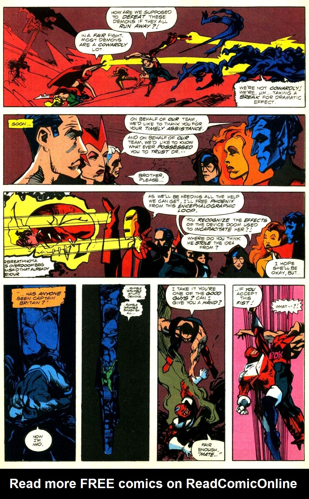 Read online Excalibur (1988) comic -  Issue #38 - 8