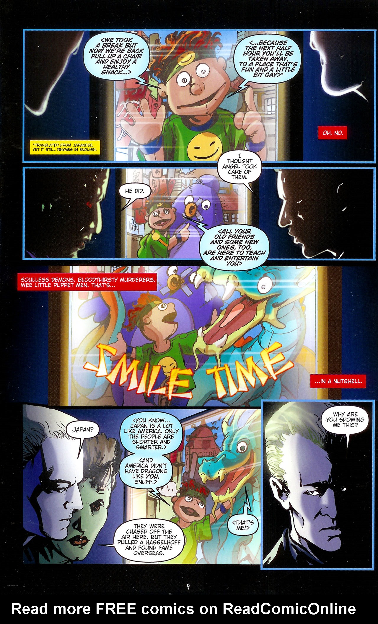 Read online Spike: Shadow Puppets comic -  Issue #1 - 11
