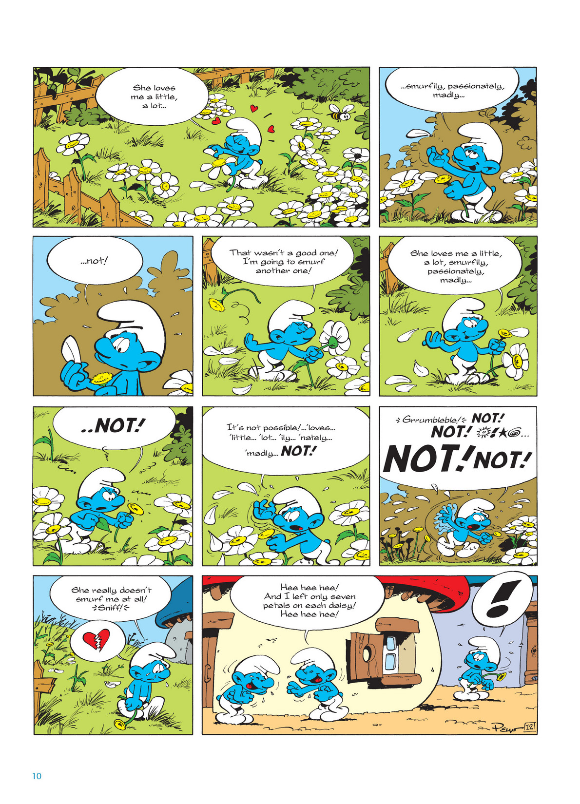 Read online The Smurfs comic -  Issue #10 - 11