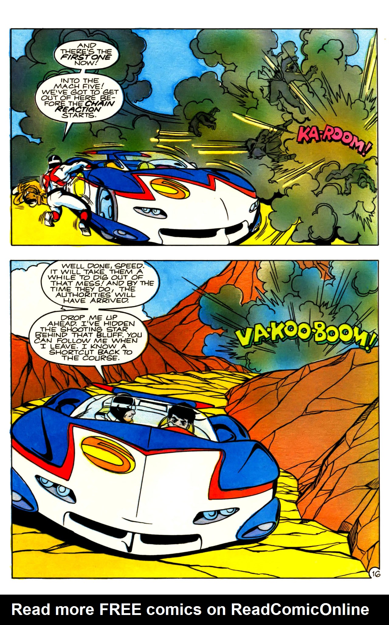 Read online The New Adventures of Speed Racer comic -  Issue #5 - 21