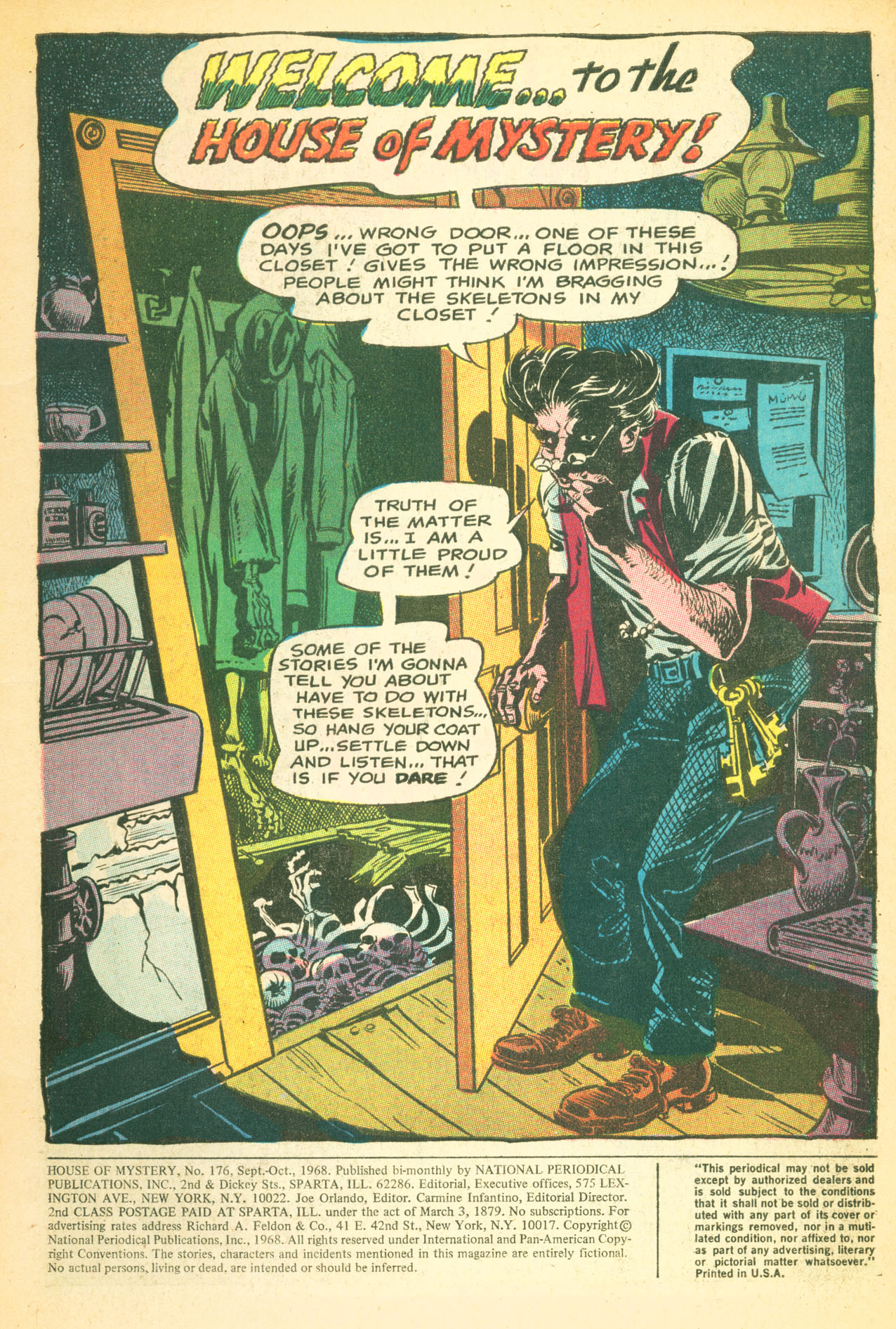 Read online House of Mystery (1951) comic -  Issue #176 - 3