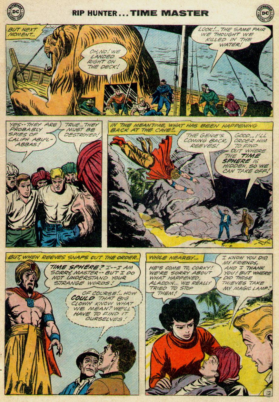 Read online Rip Hunter...Time Master comic -  Issue #8 - 17