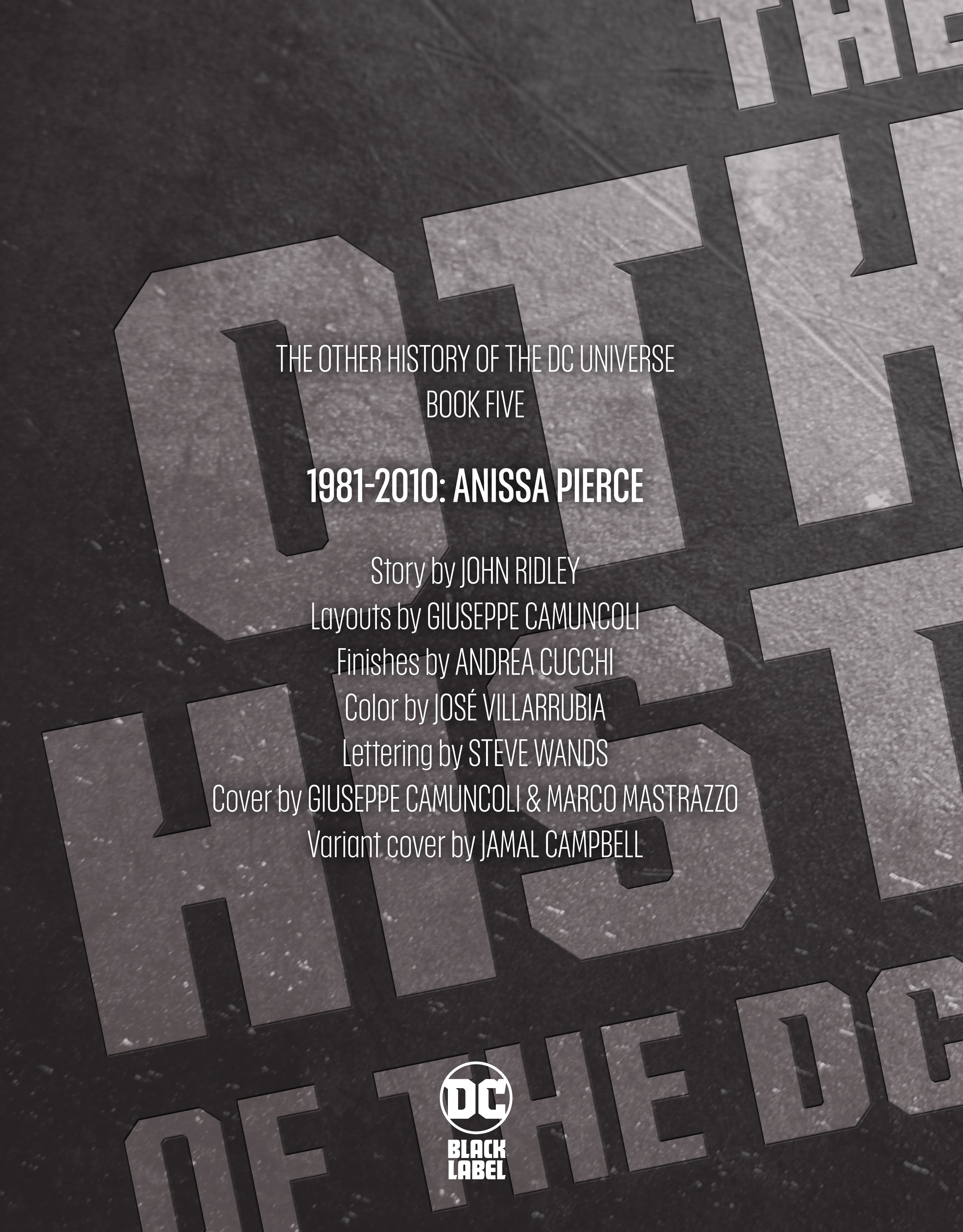 Read online The Other History of the DC Universe comic -  Issue #5 - 2