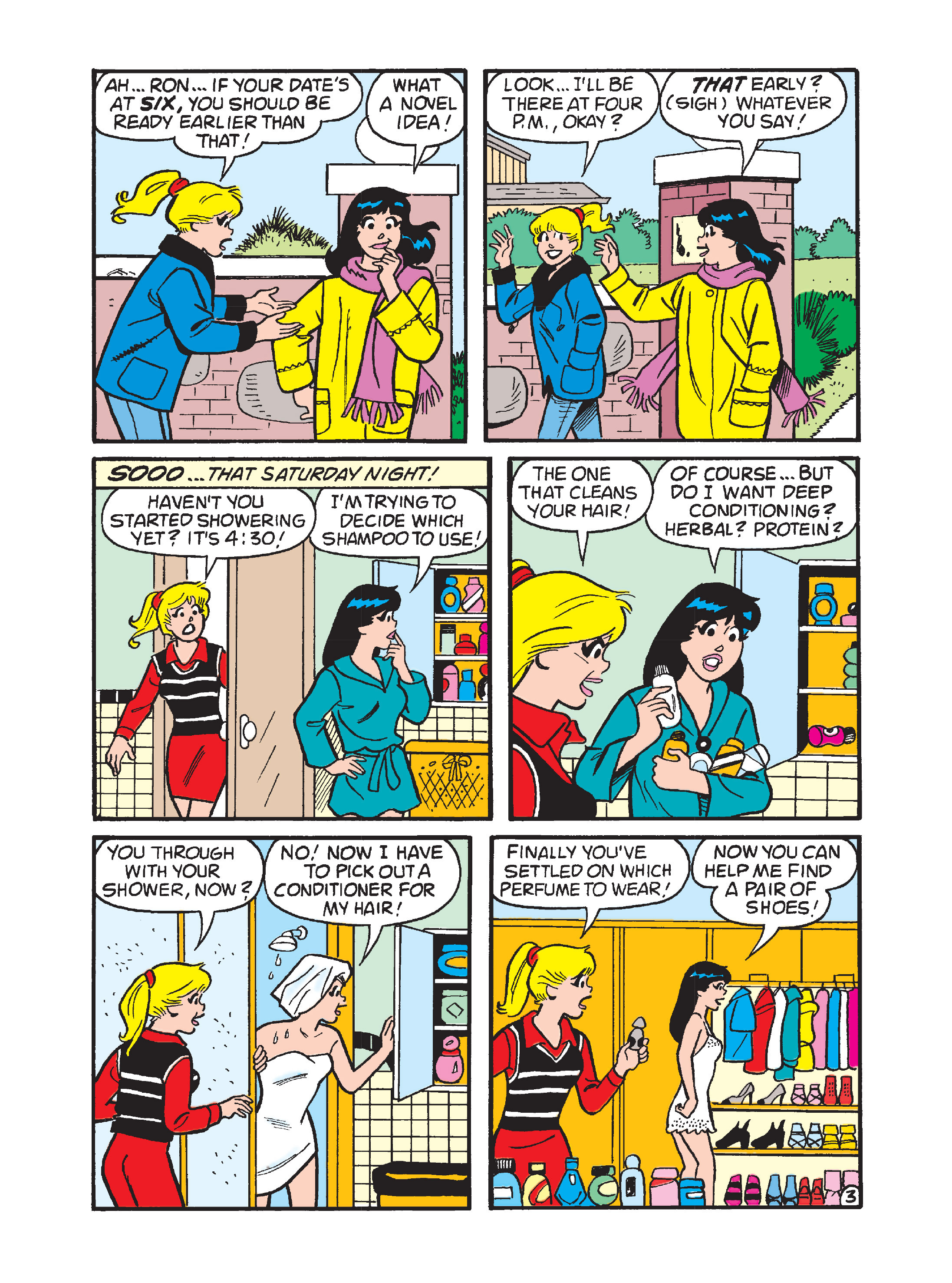 Read online Betty and Veronica Double Digest comic -  Issue #231 - 151