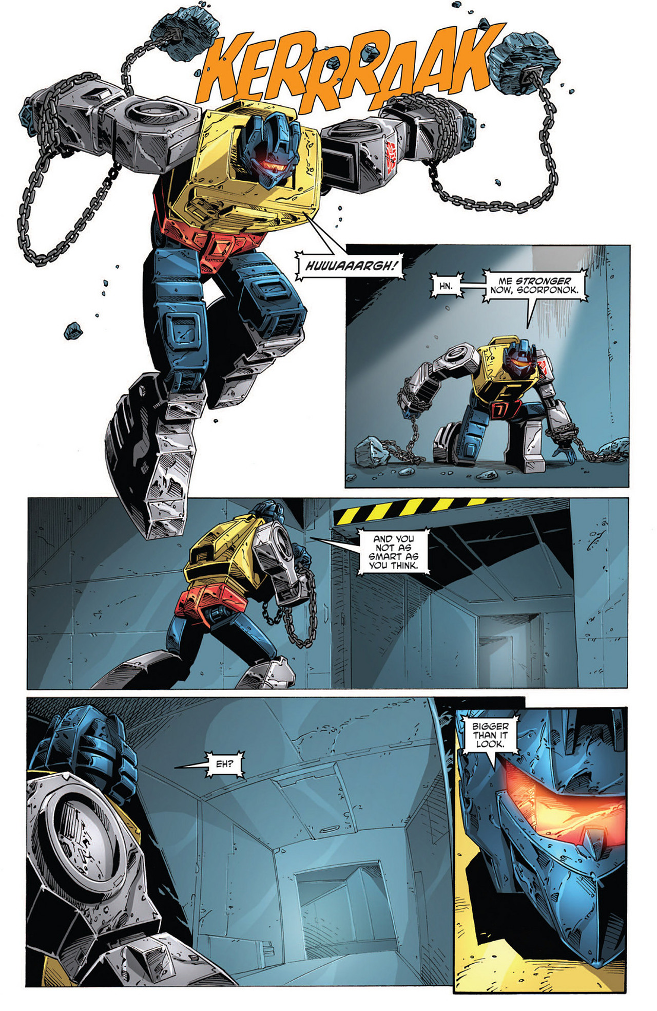 Read online The Transformers: Regeneration One comic -  Issue #86 - 19