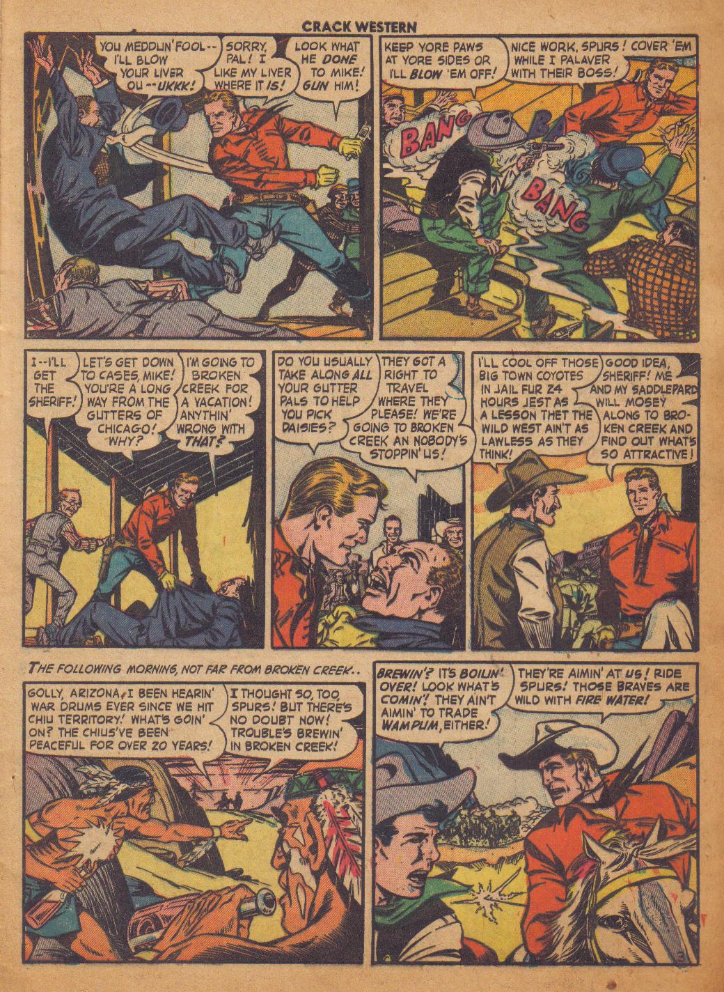 Read online Crack Western comic -  Issue #84 - 5