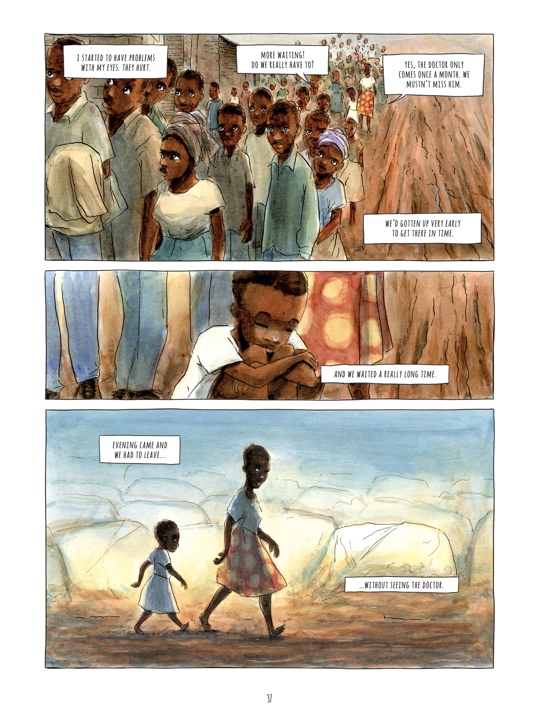Read online Alice on the Run: One Child's Journey Through the Rwandan Civil War comic -  Issue # TPB - 36