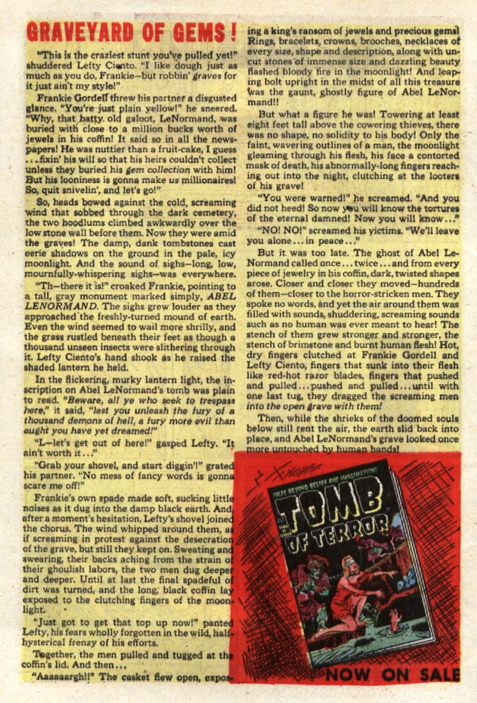 Read online Chamber of Chills (1951) comic -  Issue #11 - 31