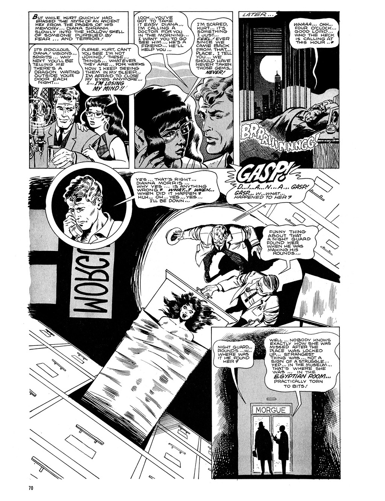 Read online Eerie Archives comic -  Issue # TPB 4 - 71