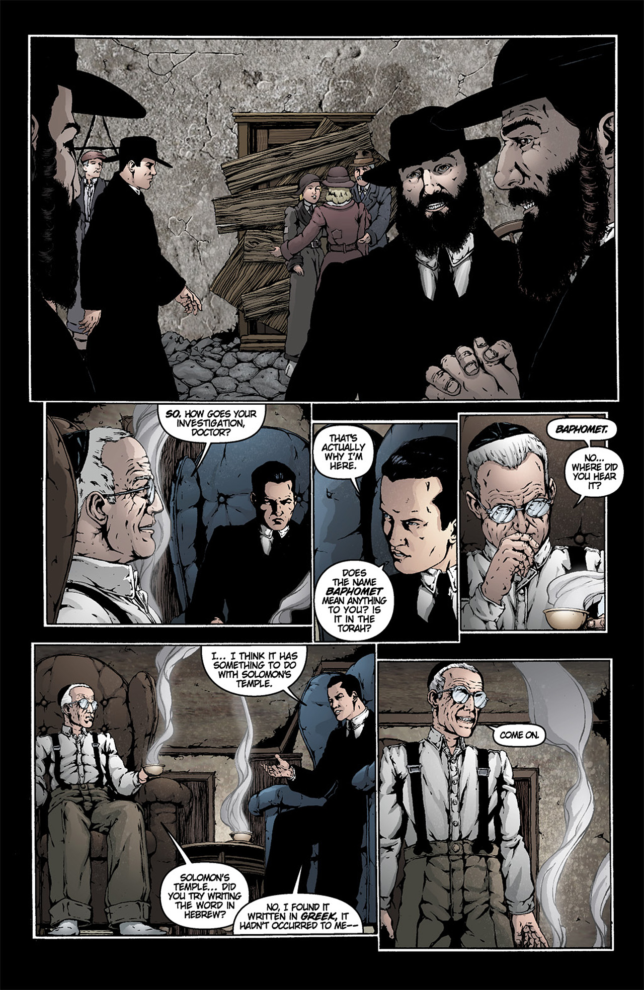 Read online Rex Mundi (2006) comic -  Issue # TPB 2 - 47