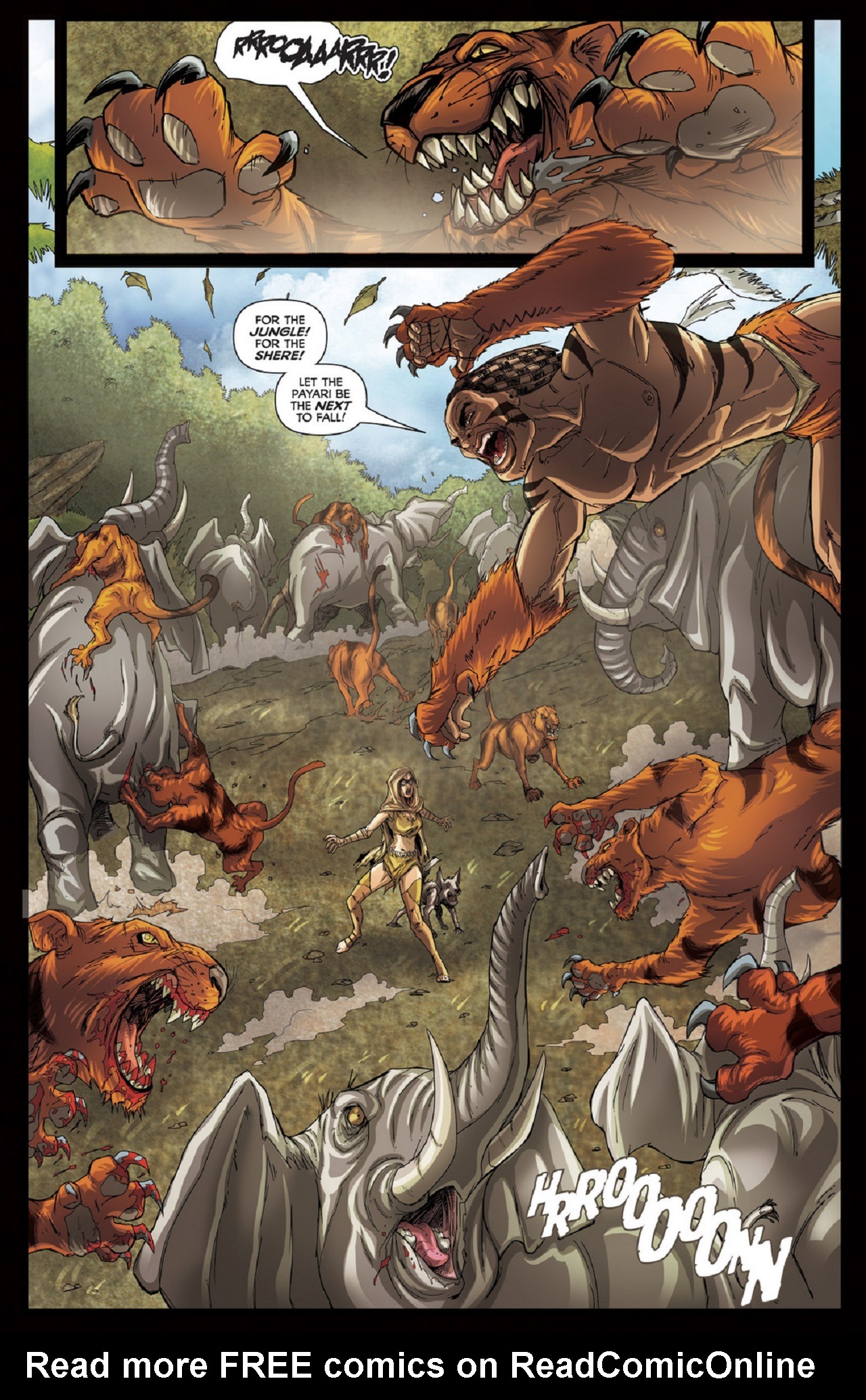 Read online Grimm Fairy Tales presents The Jungle Book: Last of the Species comic -  Issue #1 - 13