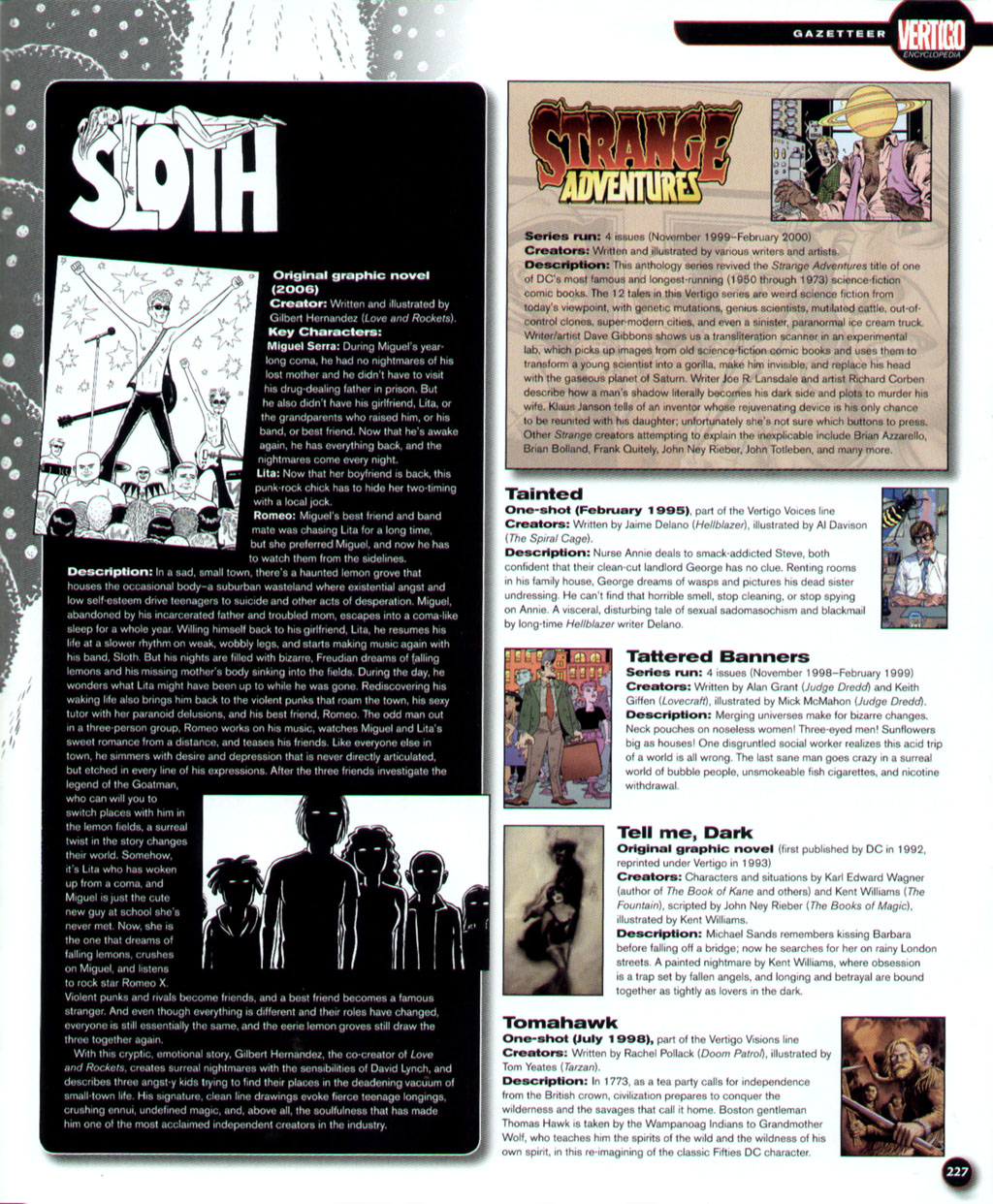 Read online The Vertigo Encyclopedia comic -  Issue # TPB (Part 3) - 27
