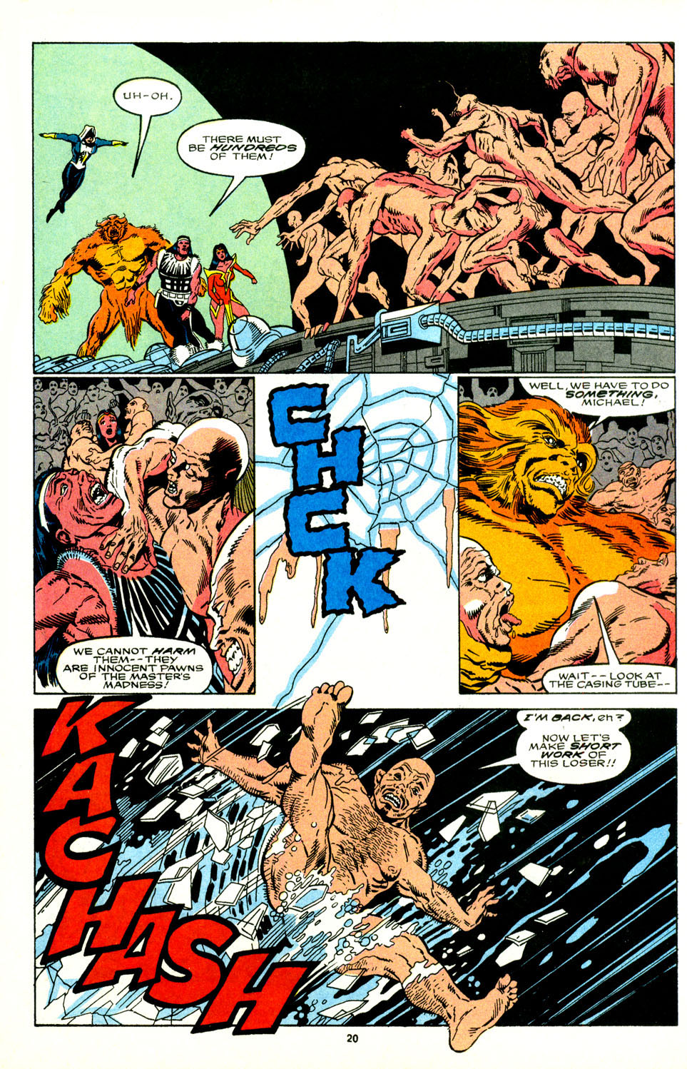 Read online Alpha Flight (1983) comic -  Issue #89 - 17