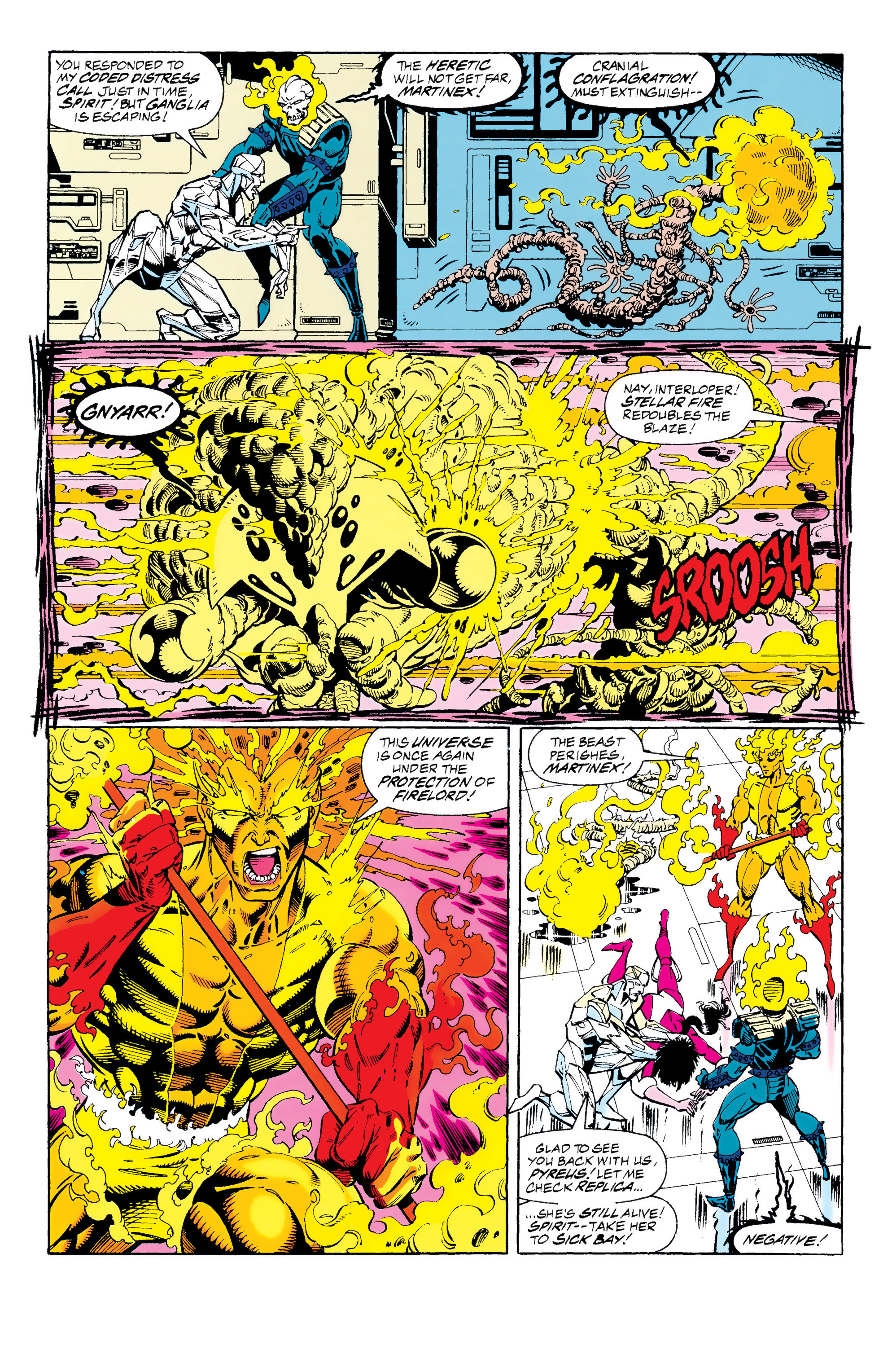 Read online Guardians of the Galaxy (1990) comic -  Issue # _TPB In The Year 3000 2 (Part 4) - 32