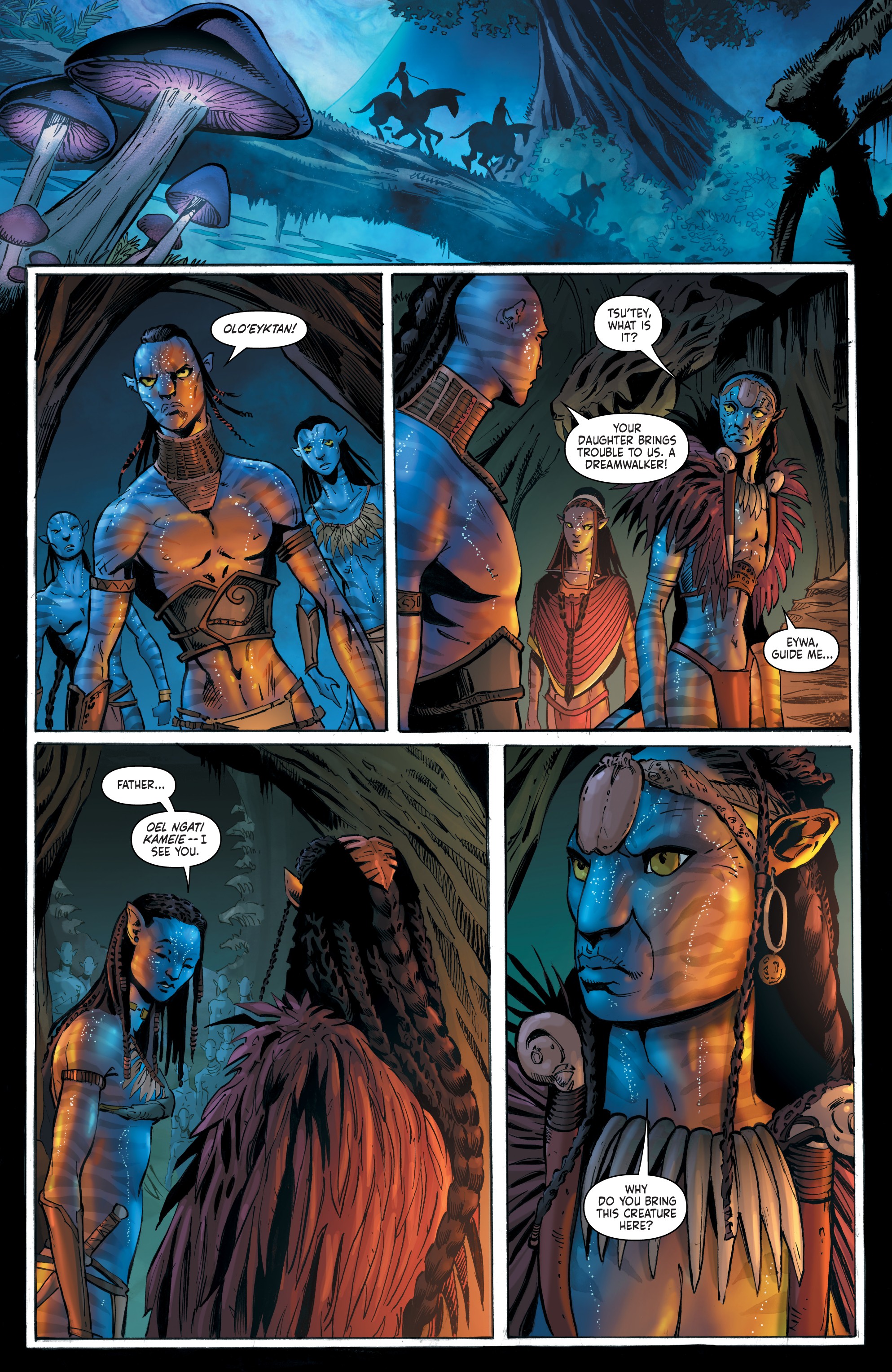 Read online Avatar: Tsu'tey's Path comic -  Issue #1 - 18