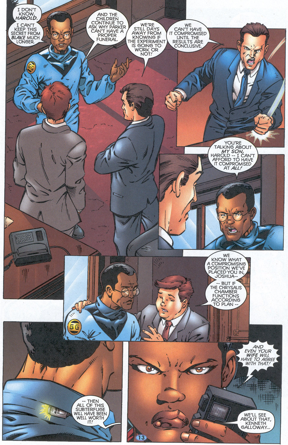 Read online Troublemakers comic -  Issue #14 - 11