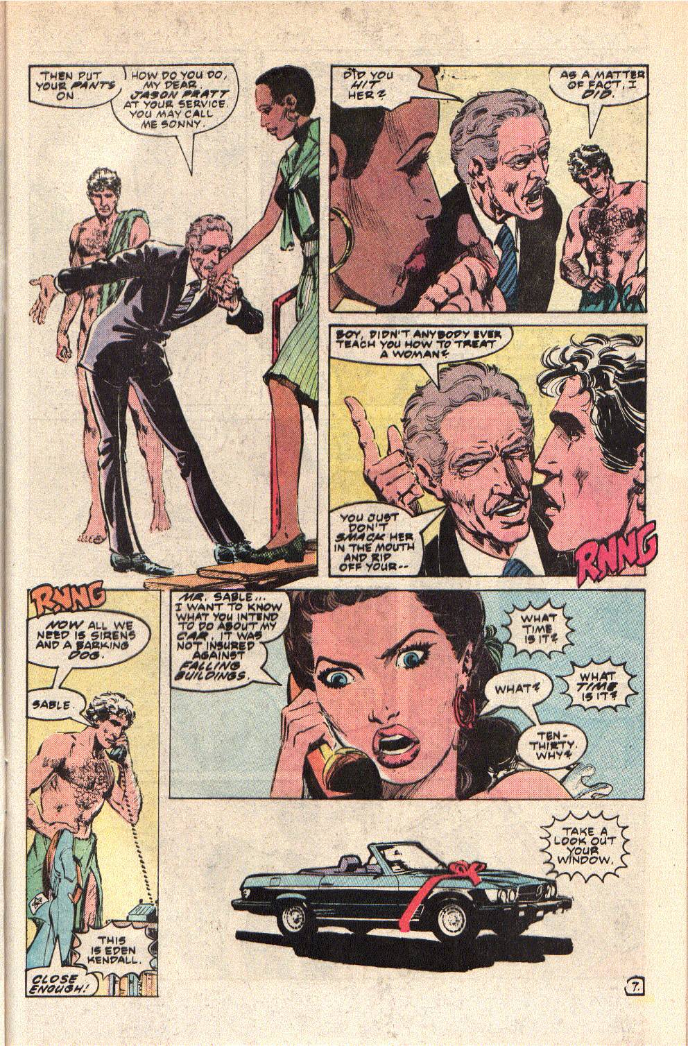 Read online Jon Sable, Freelance comic -  Issue #8 - 9