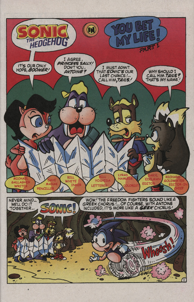 Read online Sonic the Hedgehog Free Comic Book Day Edition comic -  Issue # Special 2 - 21