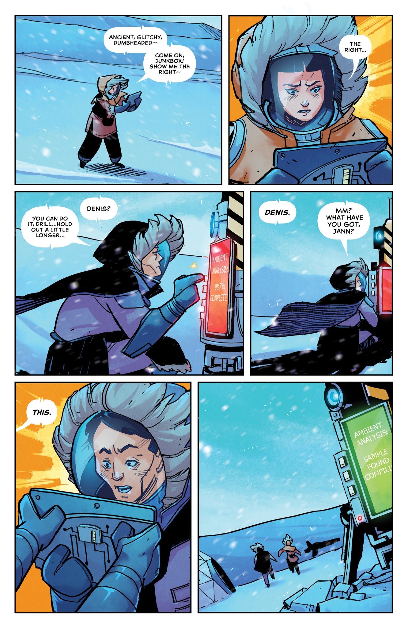 Read online Outpost Zero comic -  Issue #1 - 19