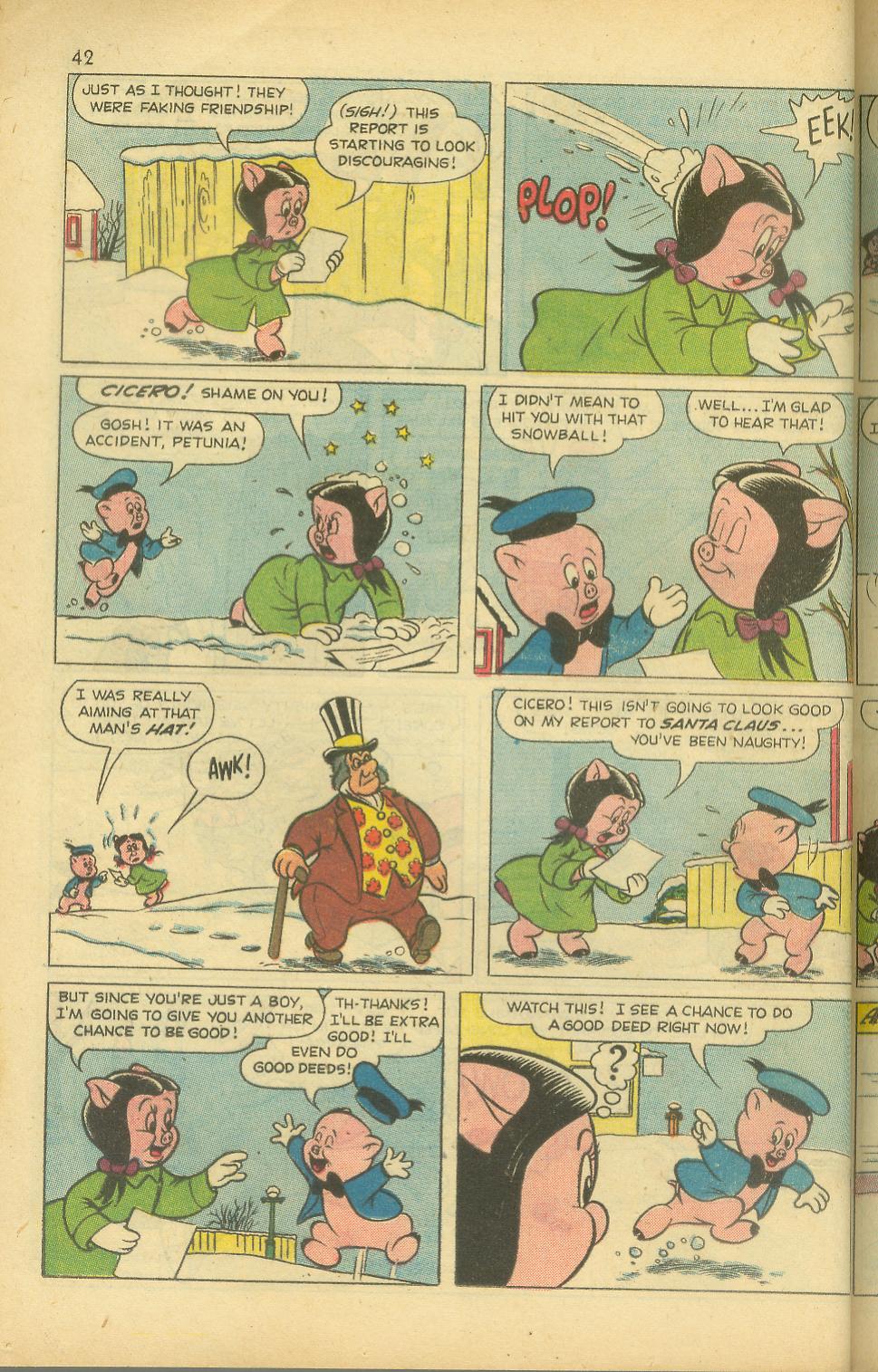 Read online Bugs Bunny's Christmas Funnies comic -  Issue # TPB 7 - 44