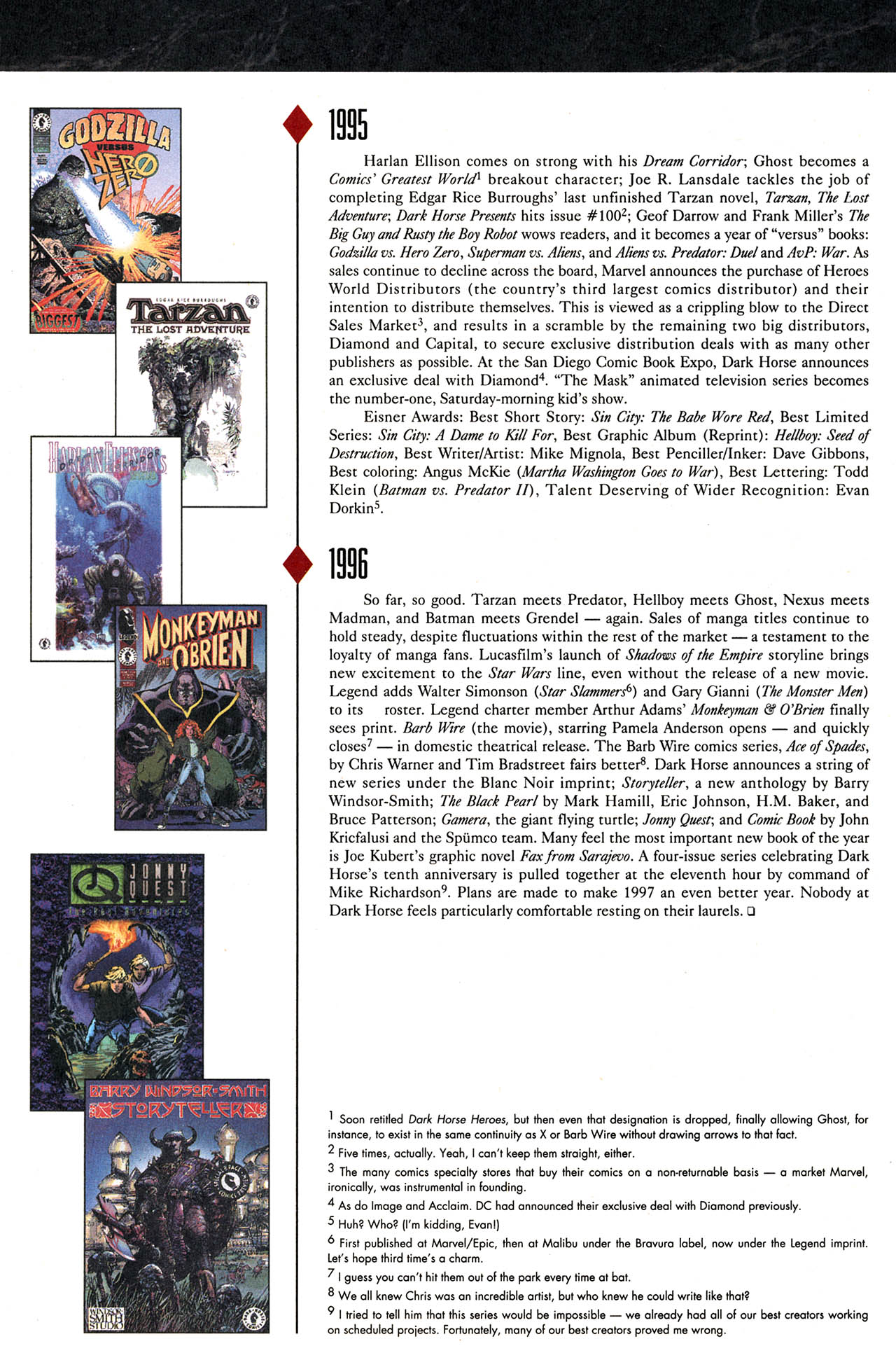 Read online A Decade of Dark Horse comic -  Issue #2 - 34