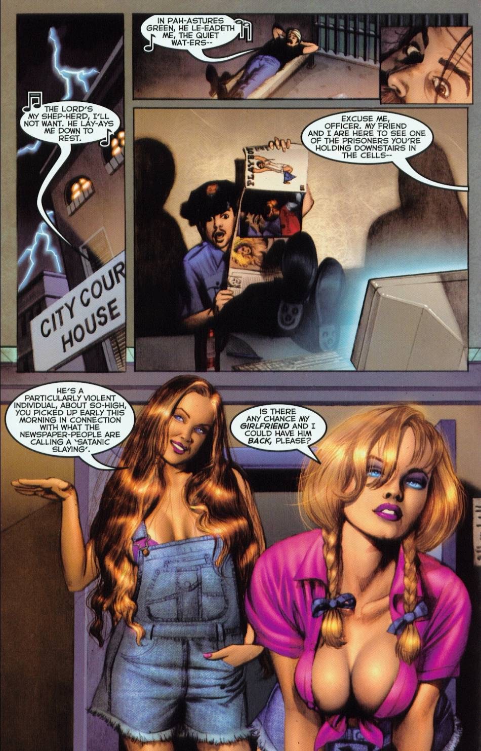Read online Vampirella (2001) comic -  Issue #1 - 17