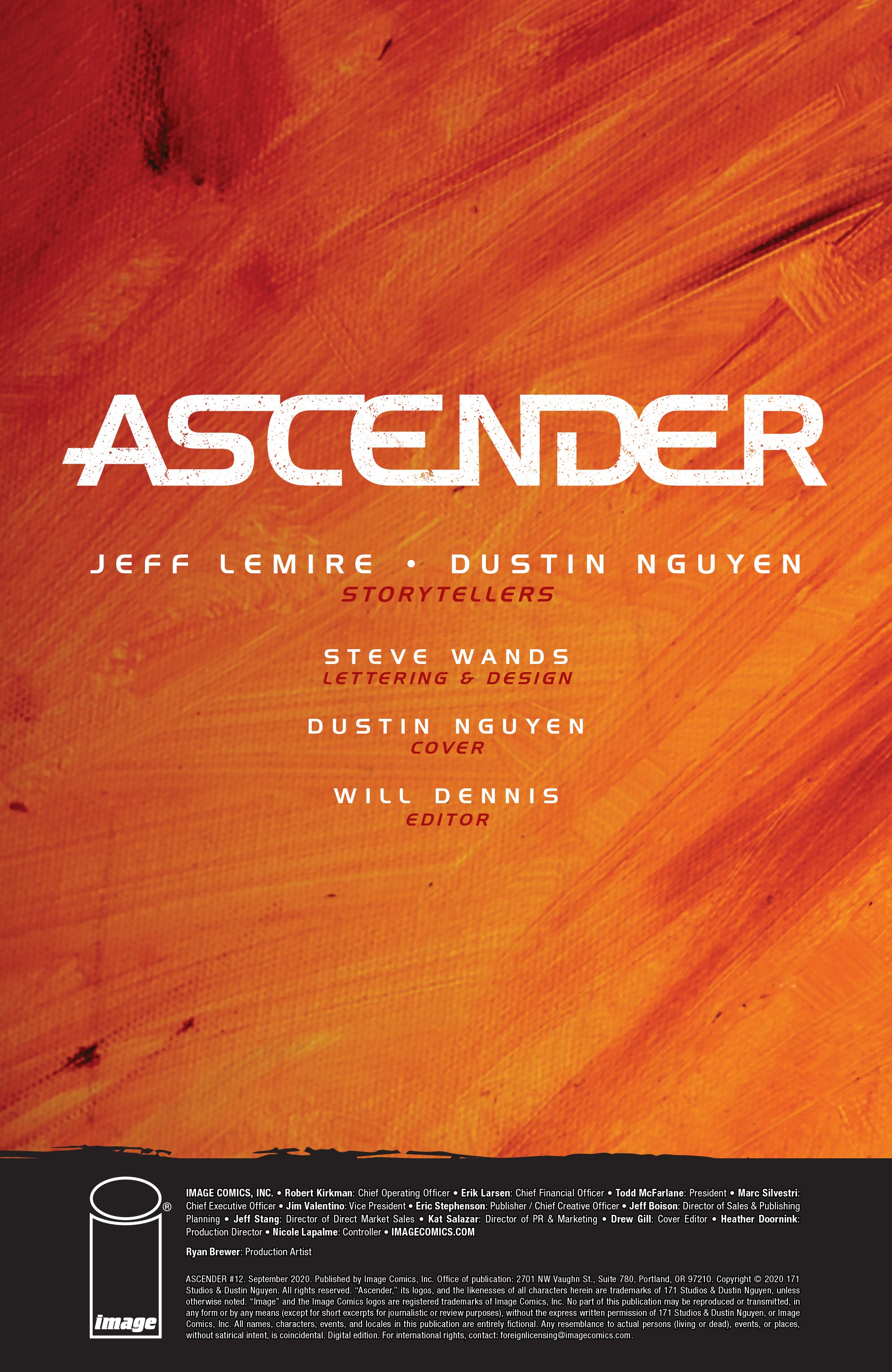 Read online Ascender comic -  Issue #12 - 2