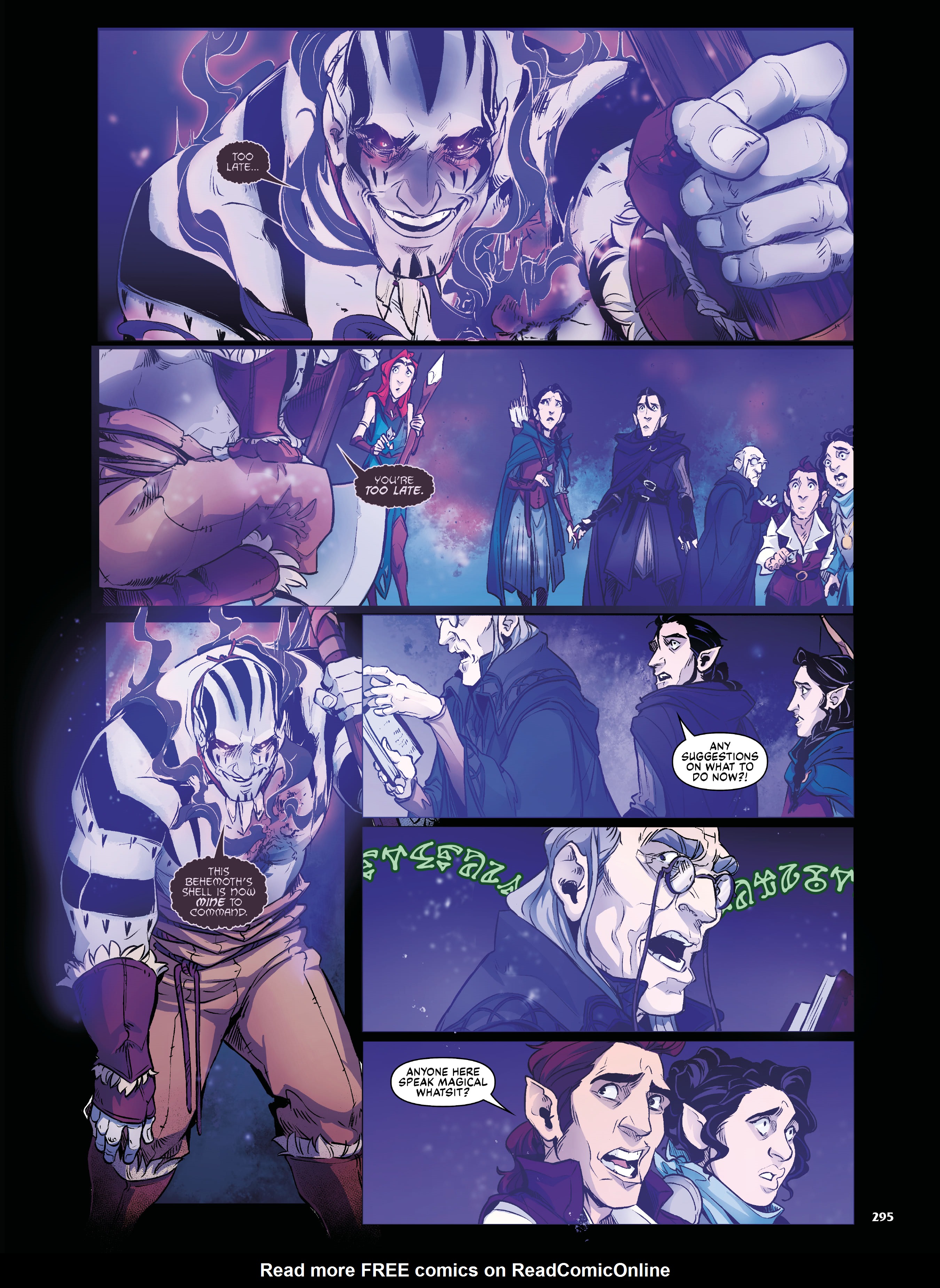 Read online Critical Role Vox Machina Origins comic -  Issue # (2019) _TPB Library Edition (Part 3) - 96