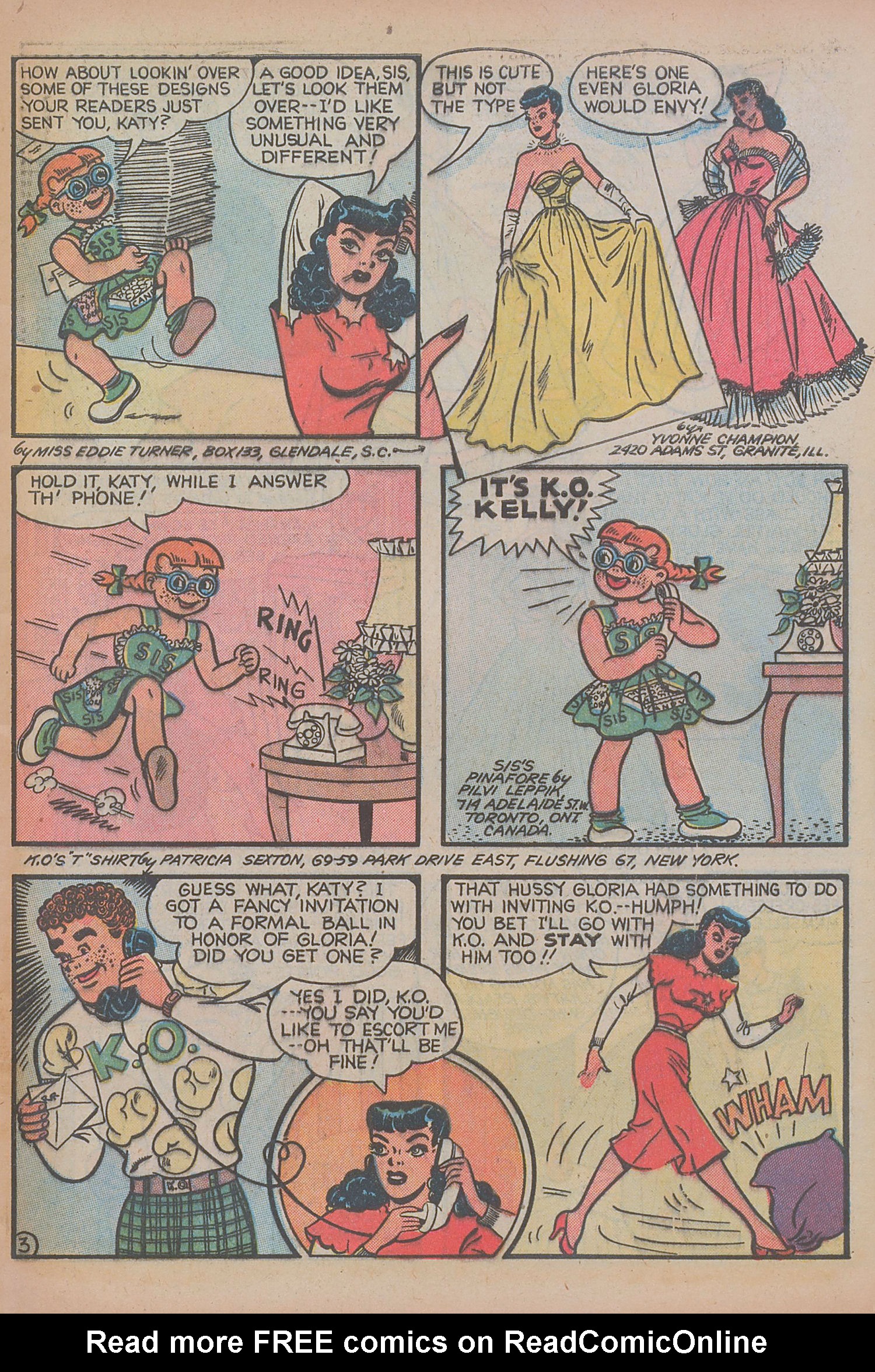 Read online Katy Keene (1949) comic -  Issue #9 - 5