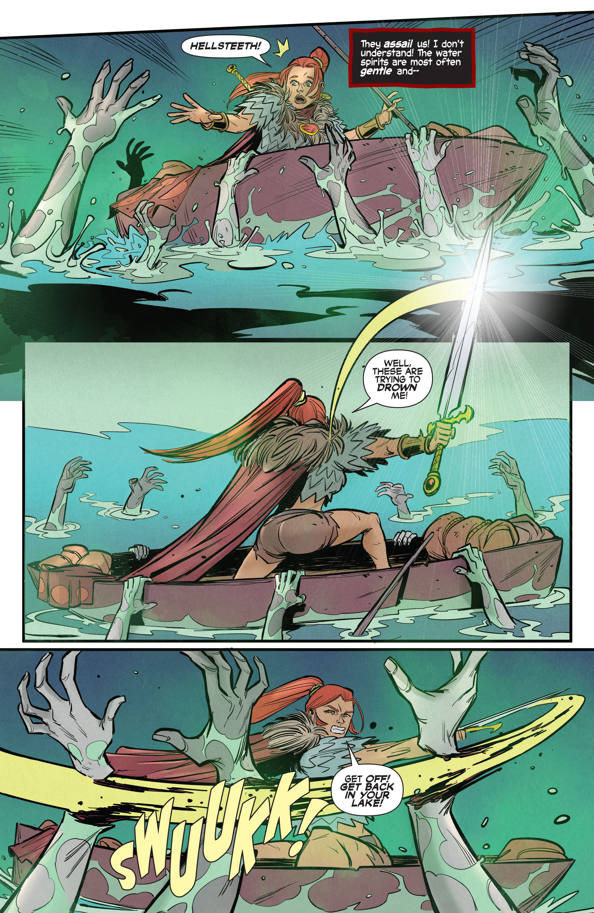 Read online Immortal Red Sonja comic -  Issue #4 - 10
